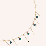 Collier Bohm Paris - Lupin Collier Bohm Paris emeraude 