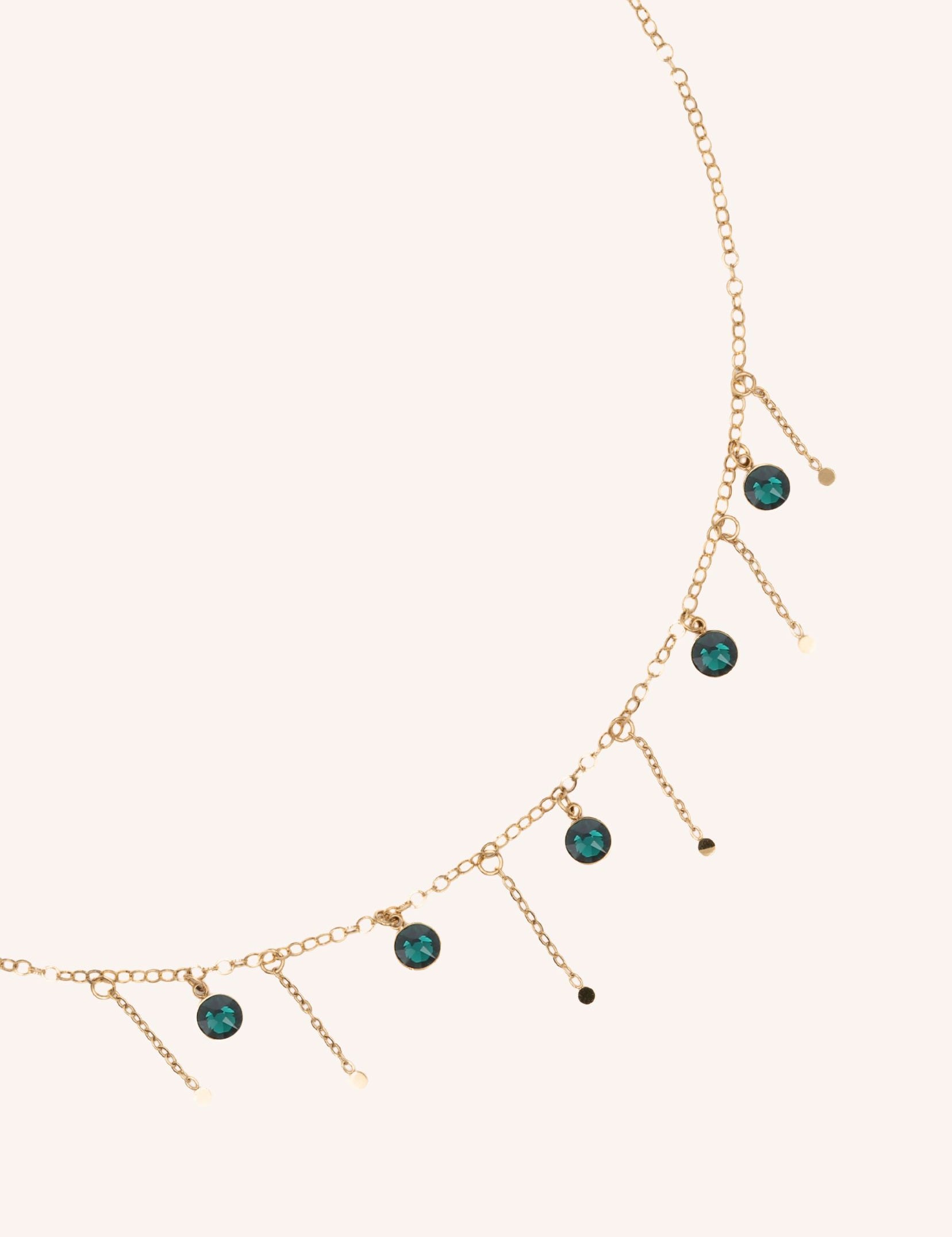 Collier Bohm Paris - Lupin Collier Bohm Paris emeraude 