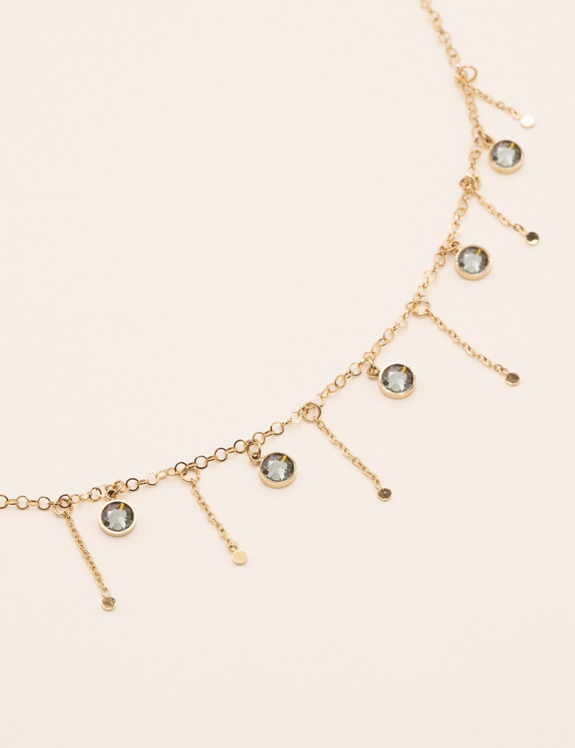 Collier Bohm Paris - Lupin Collier Bohm Paris Gris fumé 