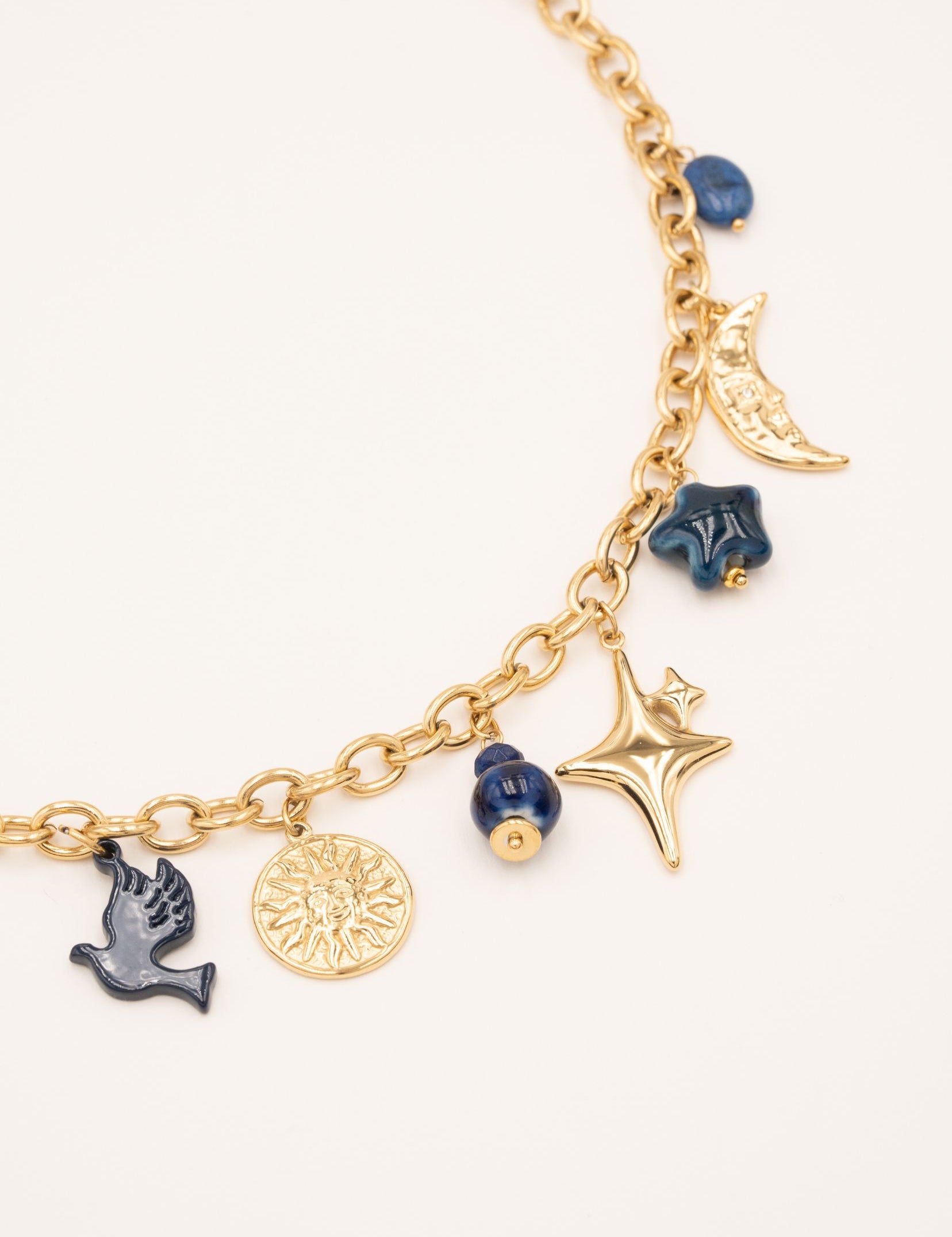 Collier Bohm Paris - Lysiane Collier Pendantifs Bohm Paris Doré 