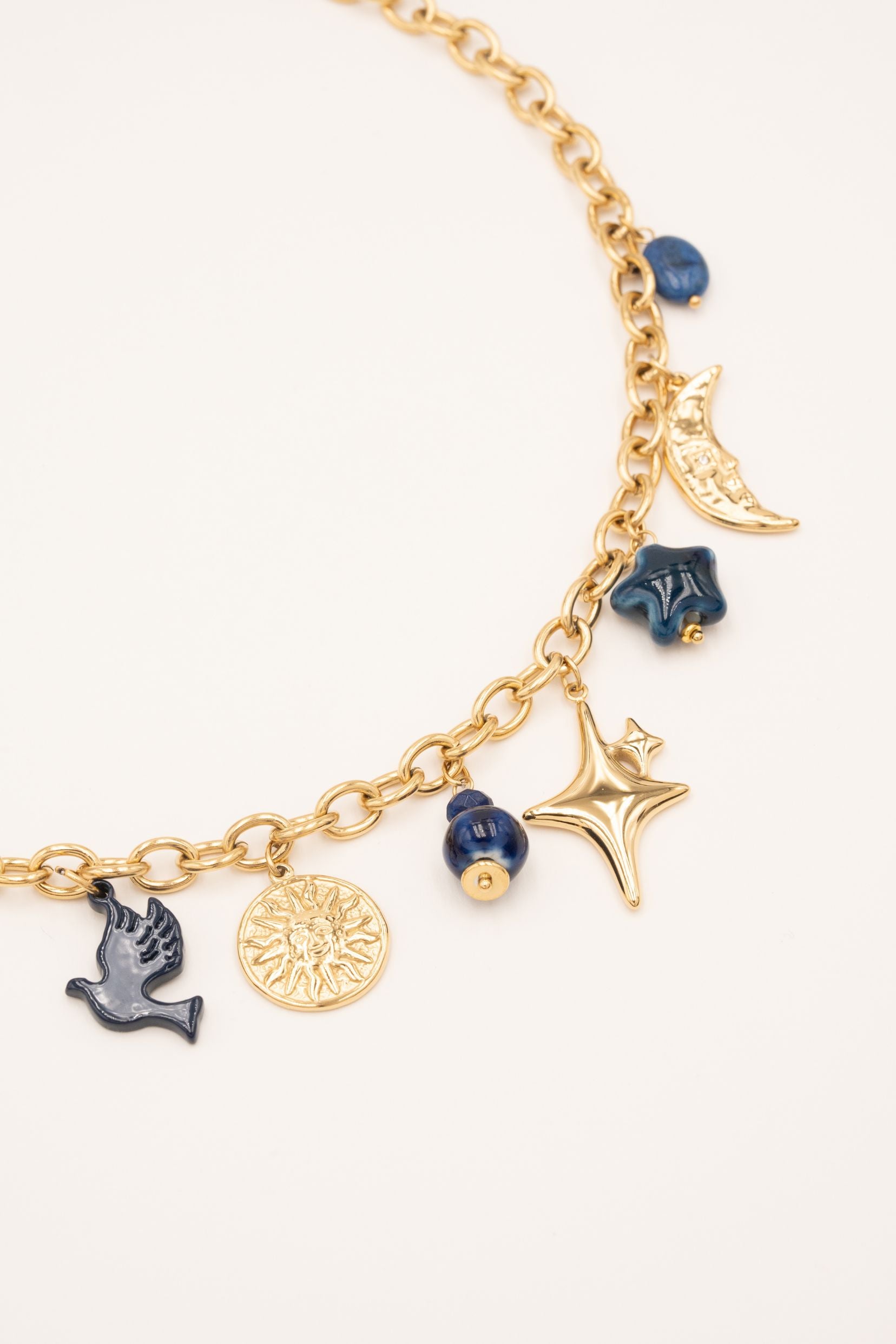 Collier Bohm Paris - Lysiane Collier Pendantifs Bohm Paris Doré 