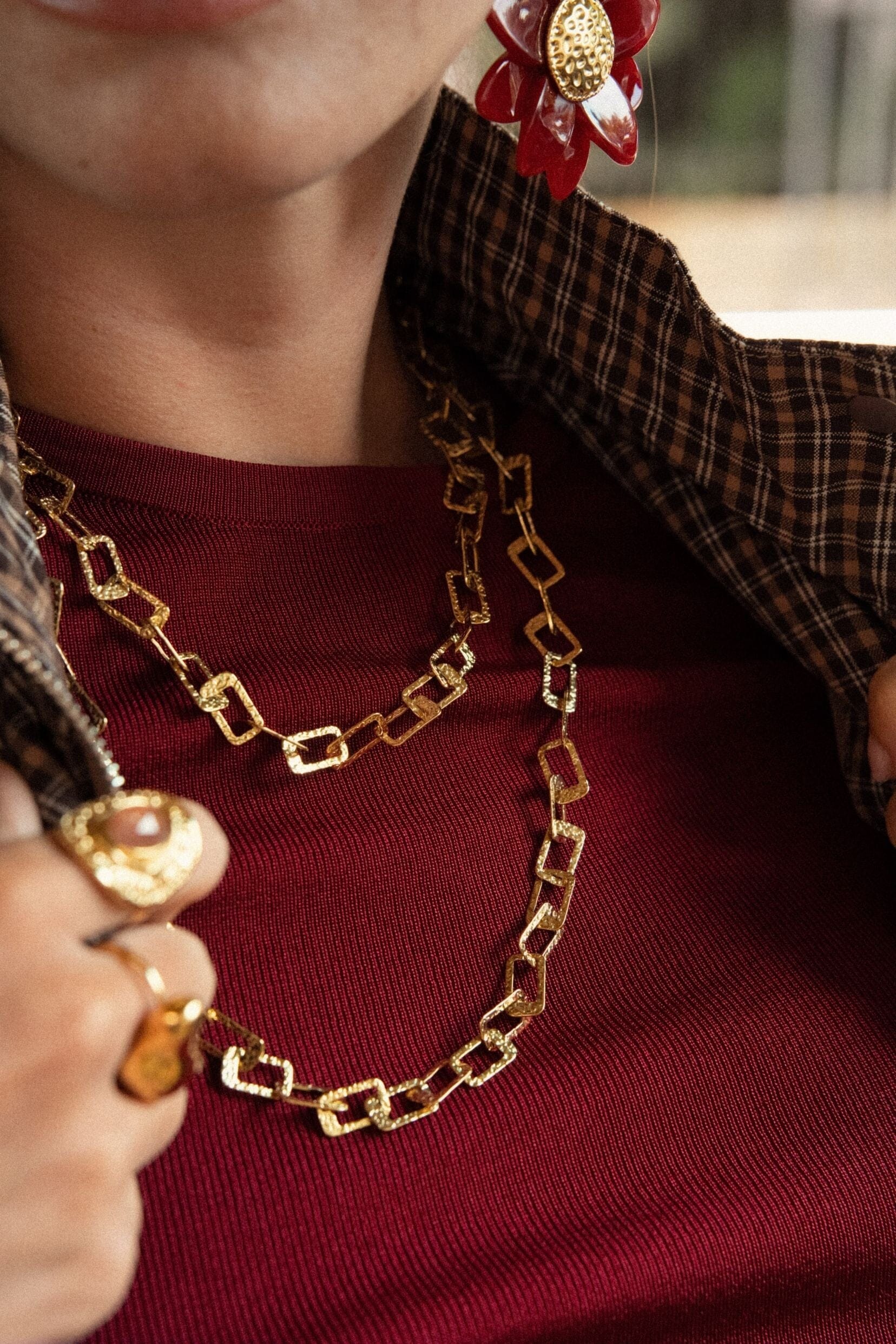 Collier Bohm Paris - Maïlys 41 cm Collier en mailles Bohm Paris 
