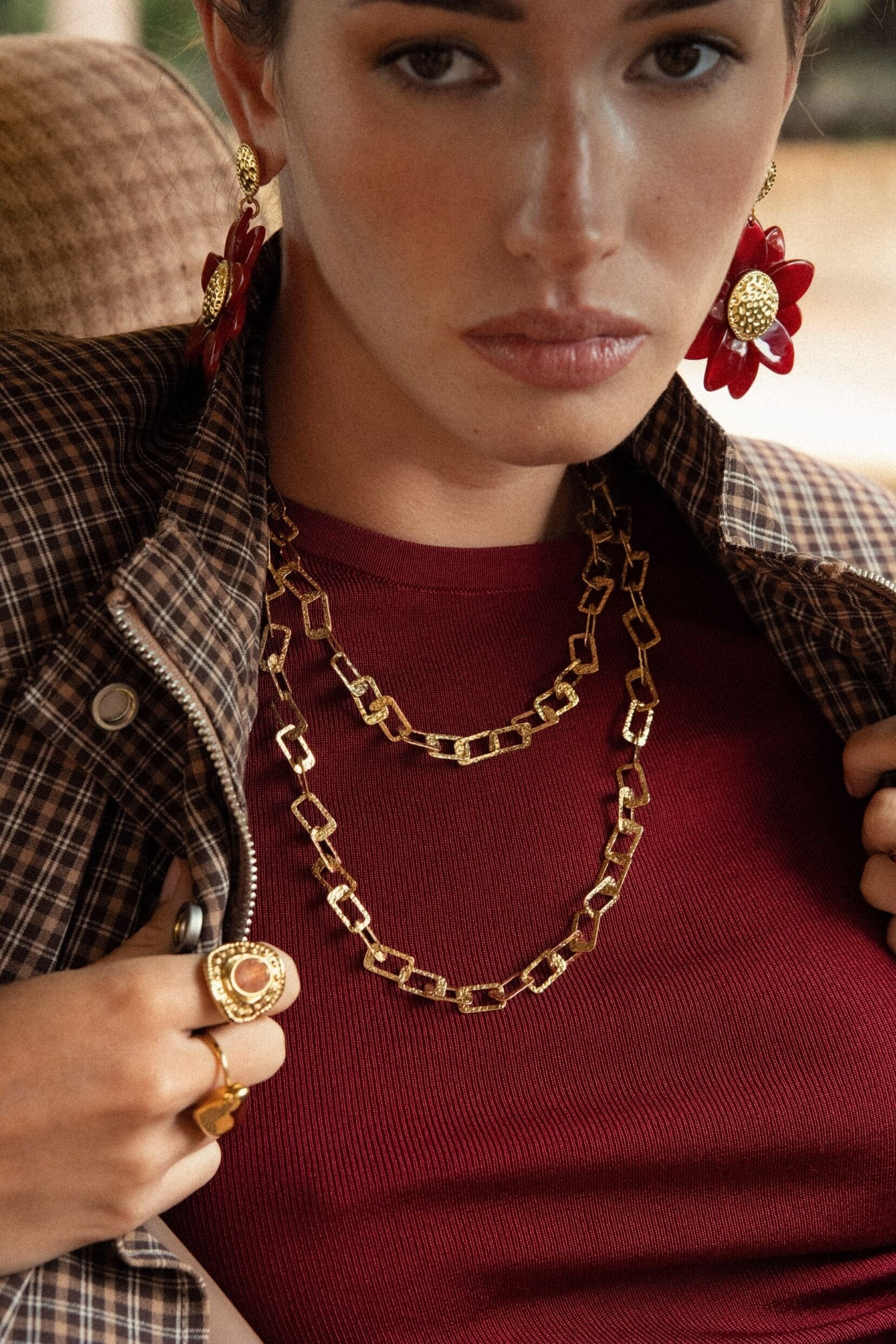 Collier Bohm Paris - Maïlys 60 cm Collier en mailles Bohm Paris 