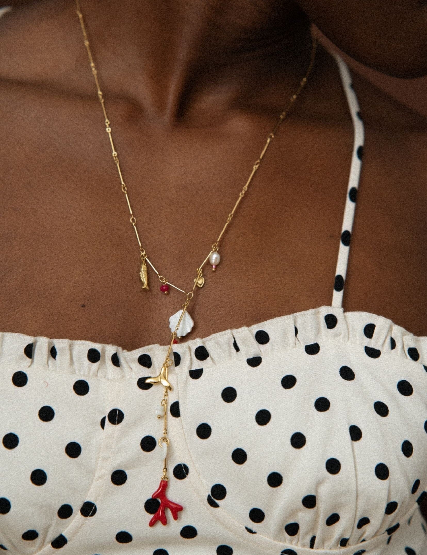 Collier Bohm Paris - Marina Collier en Y Bohm Paris 