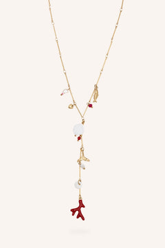 Collier Bohm Paris - Marina Collier en Y Bohm Paris Doré 