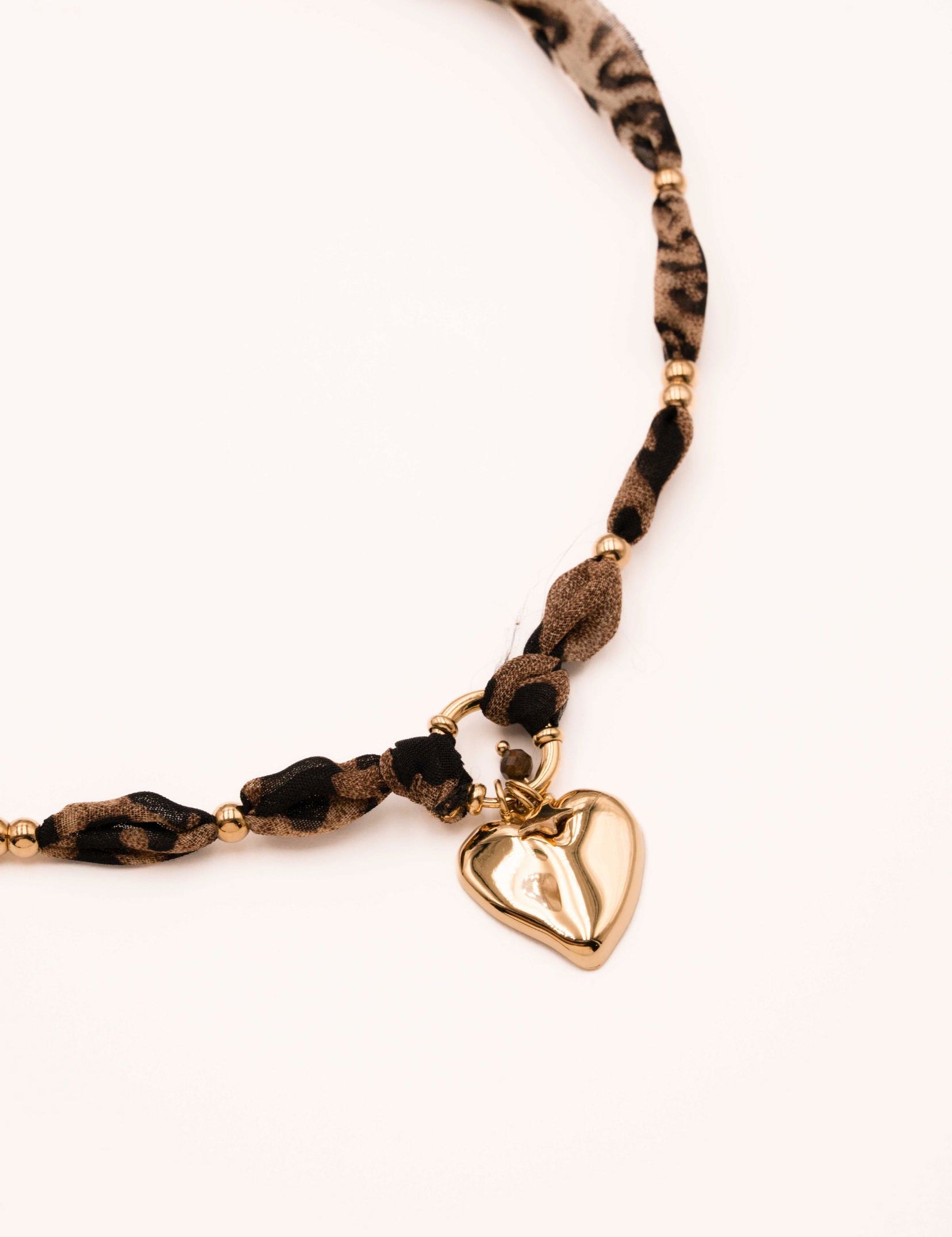 Collier Bohm Paris - Melaya Colliers Tissus Bohm Paris Léopard 