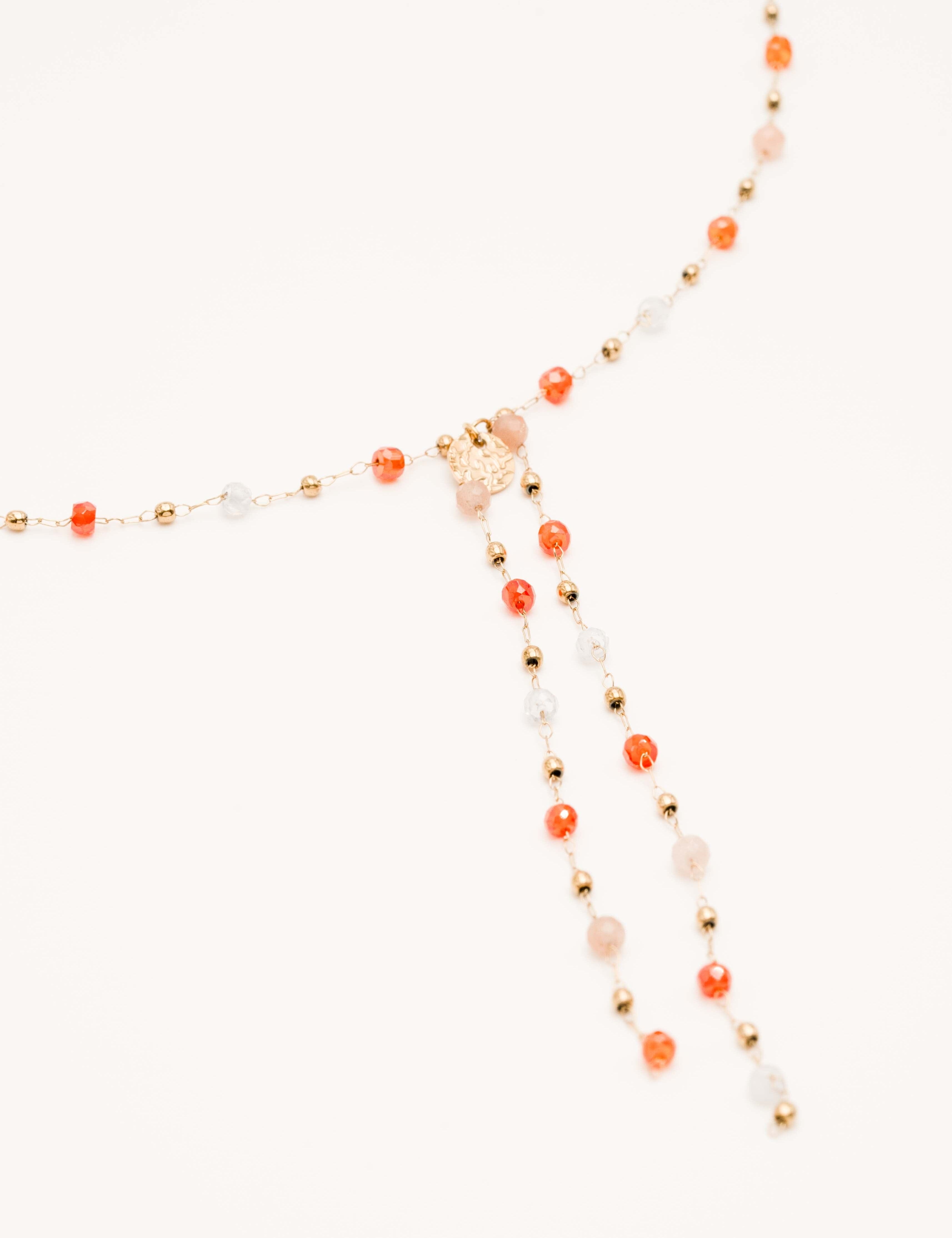 Collier Bohm Paris - Mélisandre en Y Bracelets Bohm Paris Orange 