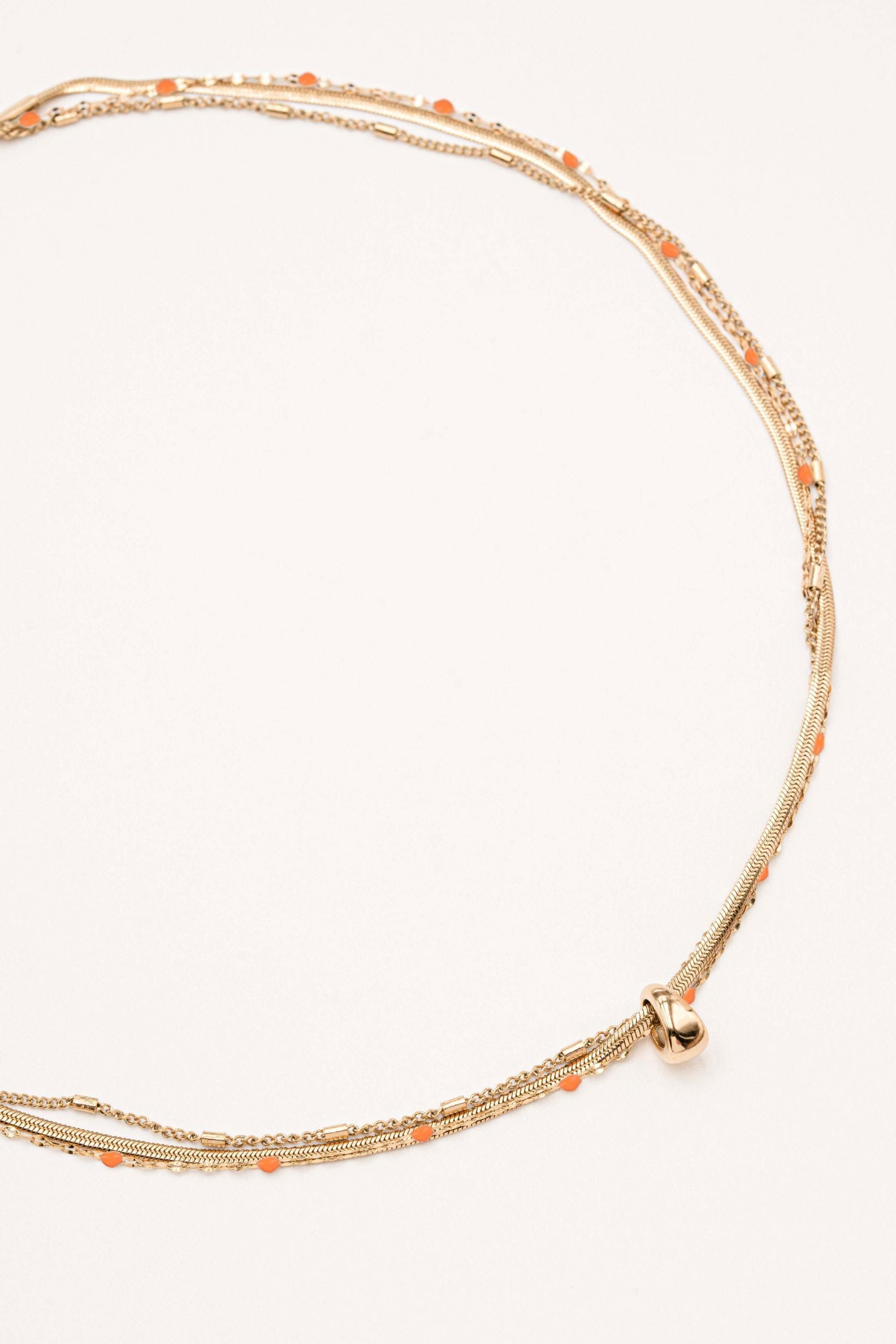 Collier Bohm Paris - Mériane Colliers Bohm Paris Orange émail 