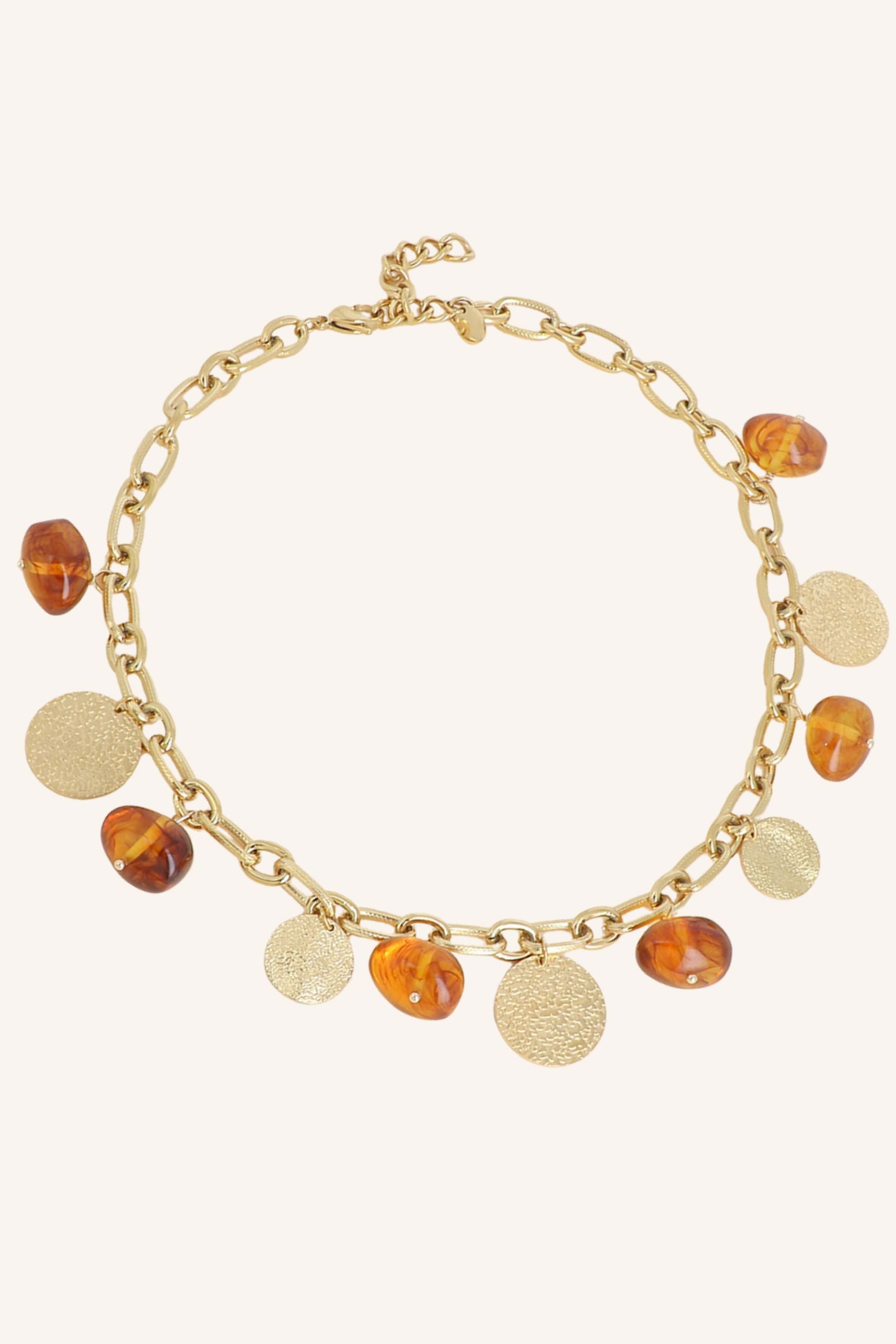 Collier Bohm Paris - Mocha Collier Pendantifs Bohm Paris Marron 