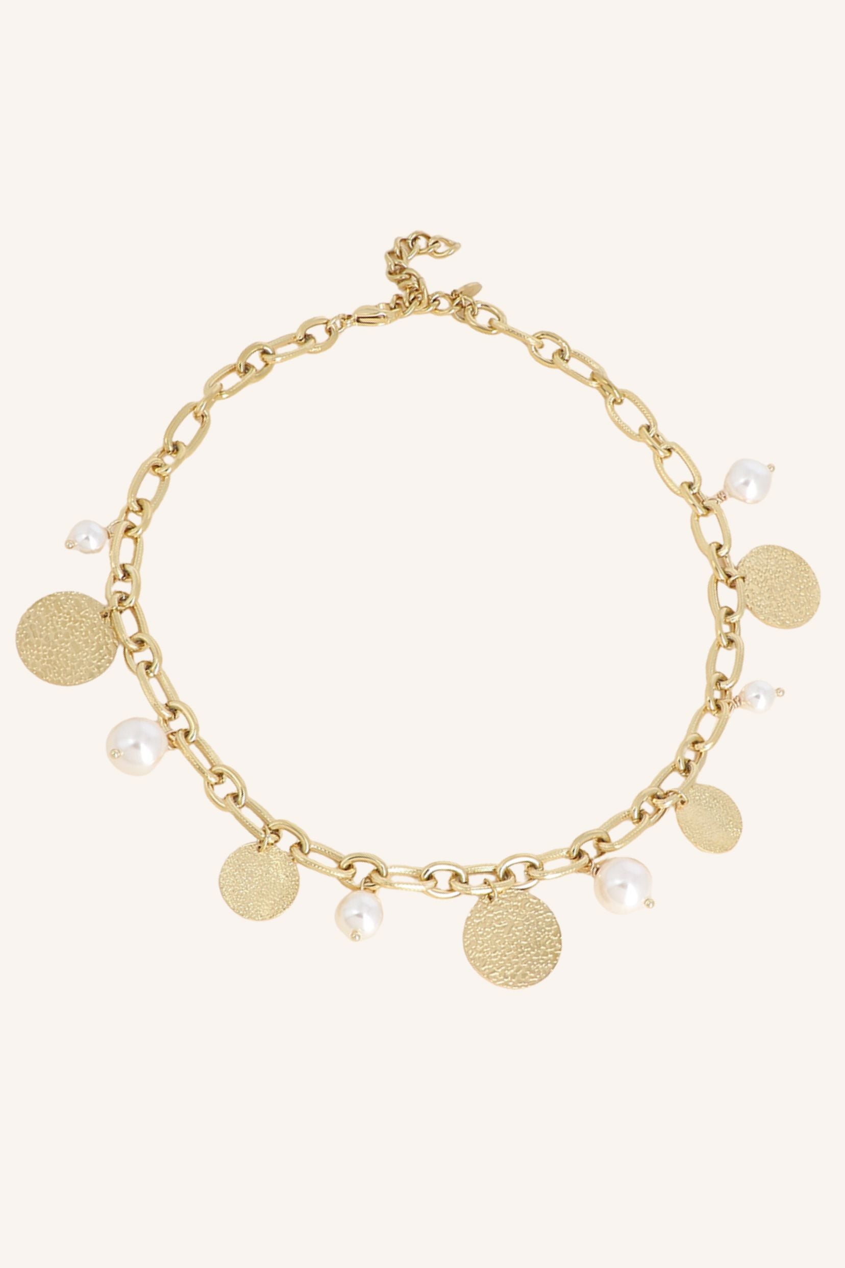 Collier Bohm Paris - Mocha Collier Pendantifs Bohm Paris Perle de resine blanche 