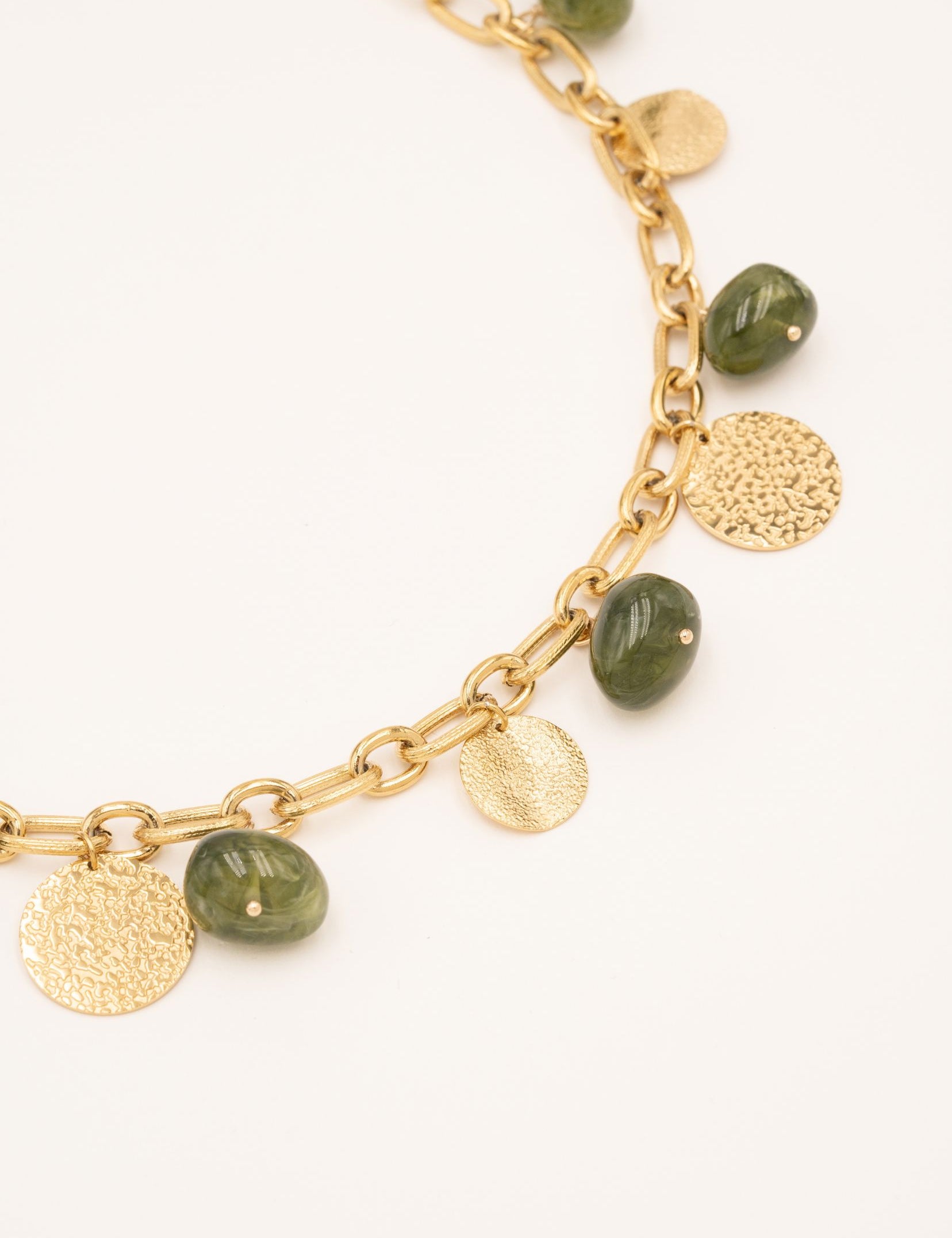 Collier Bohm Paris - Mocha Collier Pendantifs Bohm Paris Vert 