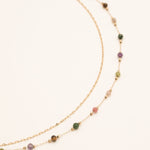 Collier Bohm Paris - Moira Collier Bohm Paris Agate Multi Rose 