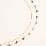 Collier Bohm Paris - Moira Collier Bohm Paris Agate Multi Rose 