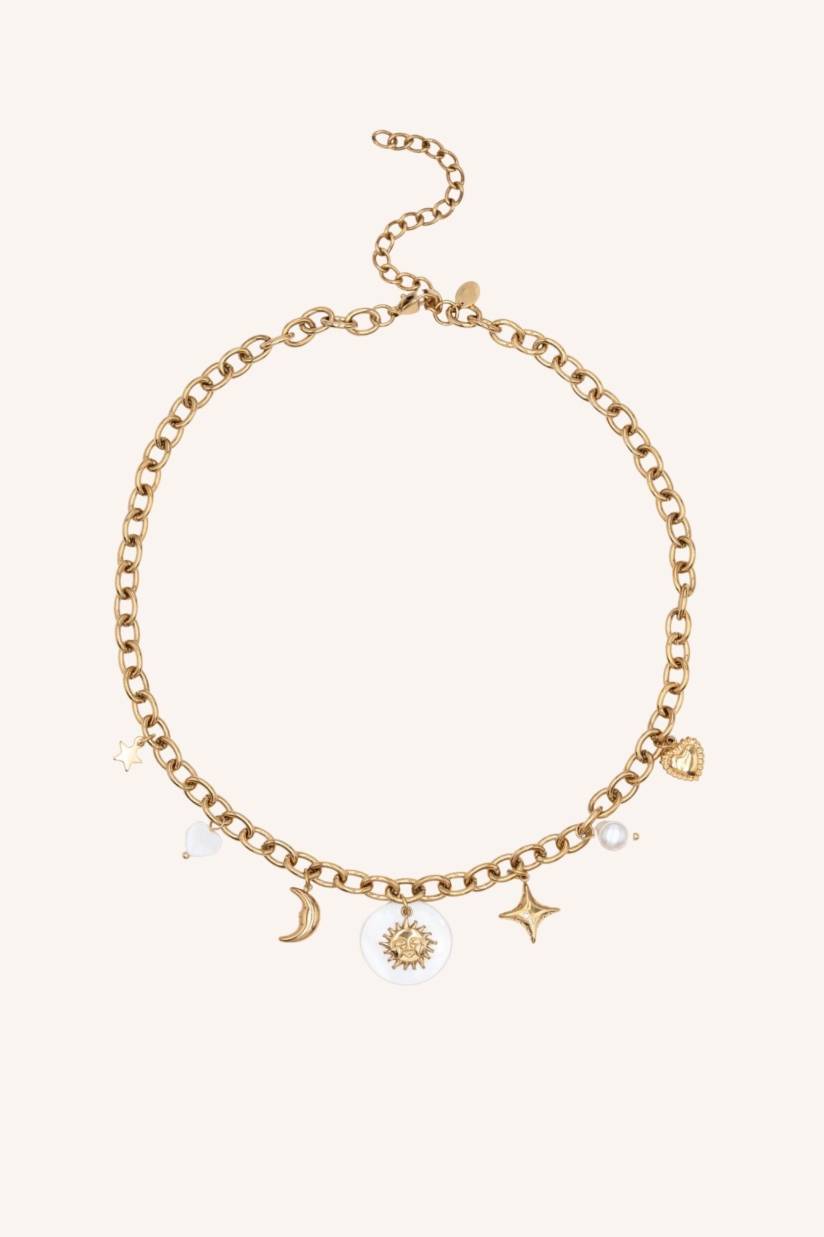 Collier Bohm Paris - Nacrea Collier en chaine simple Bohm Paris Nacre blanche 