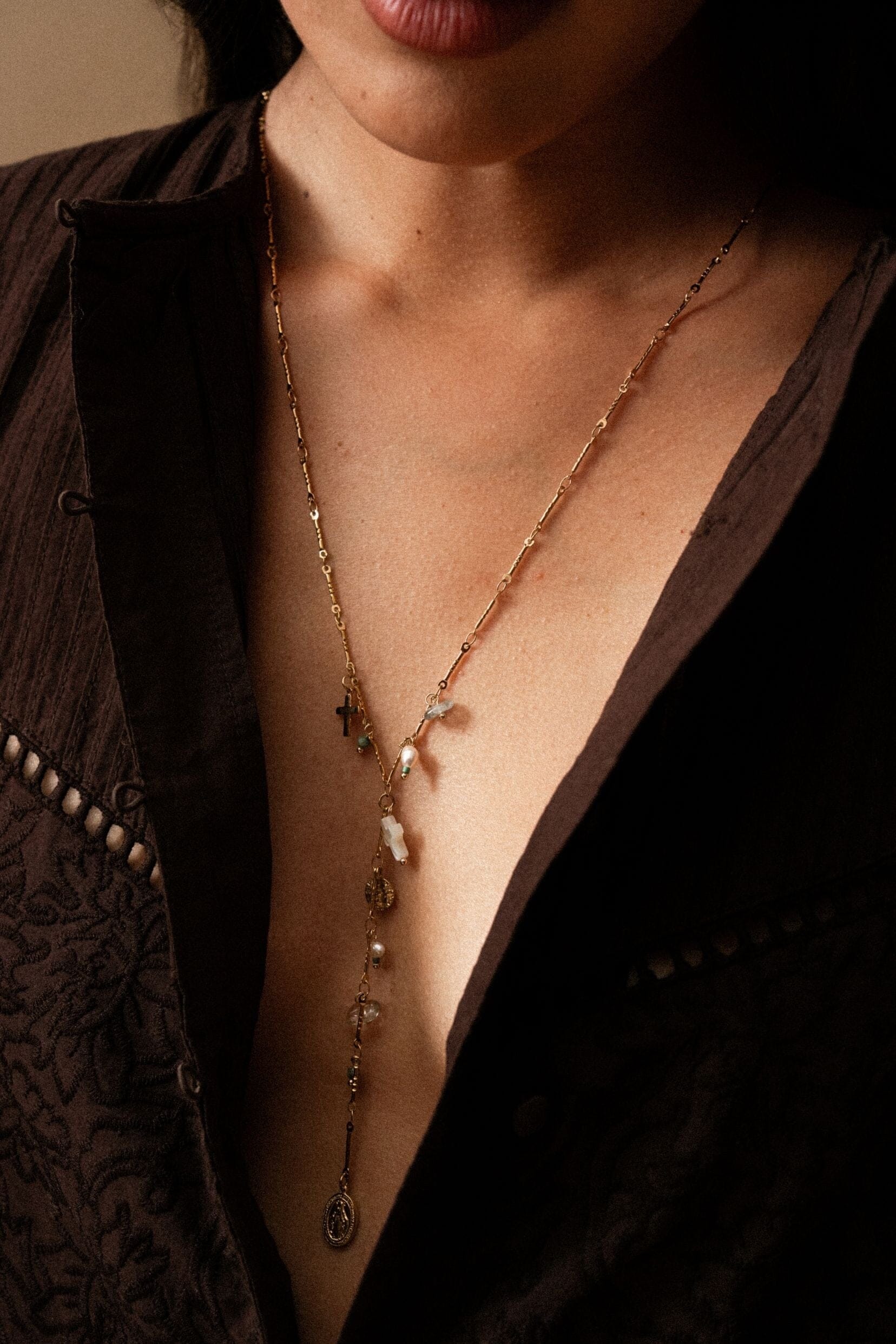 Collier Bohm Paris - Naelya Collier en Y Bohm Paris 
