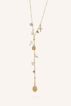 Collier Bohm Paris - Naelya Collier en Y Bohm Paris Doré 