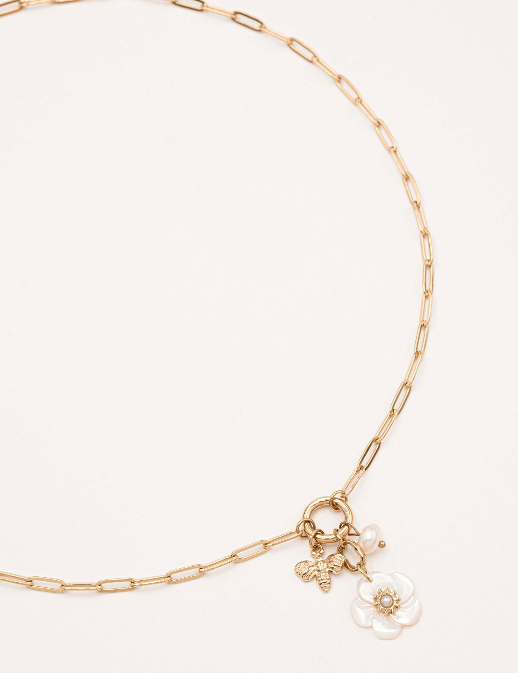 Collier Bohm Paris - Nahla Colliers Bohm Paris Doré nacre 