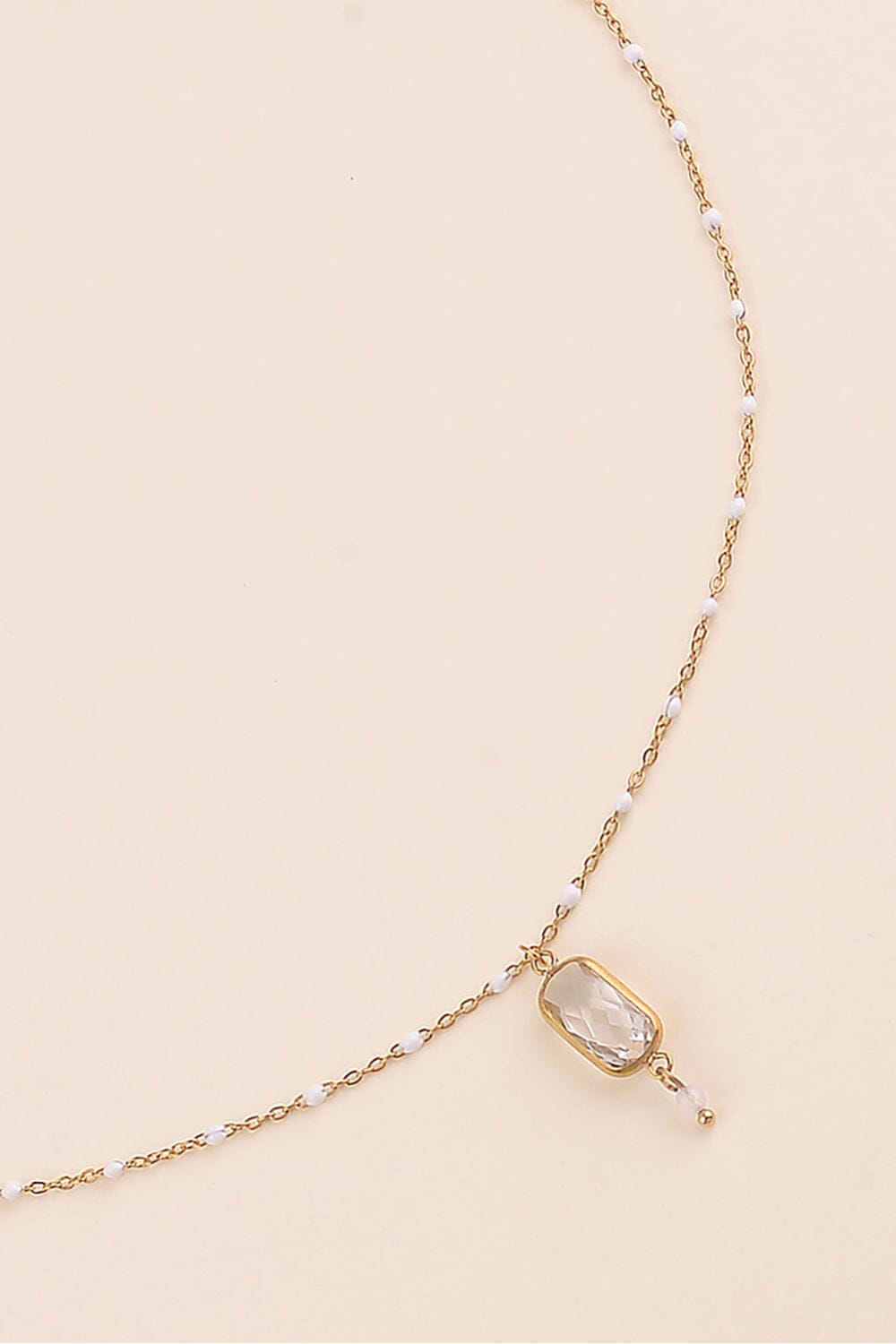 Collier Bohm Paris - Naïade Collier en chaine simple Bohm Paris Blanc 