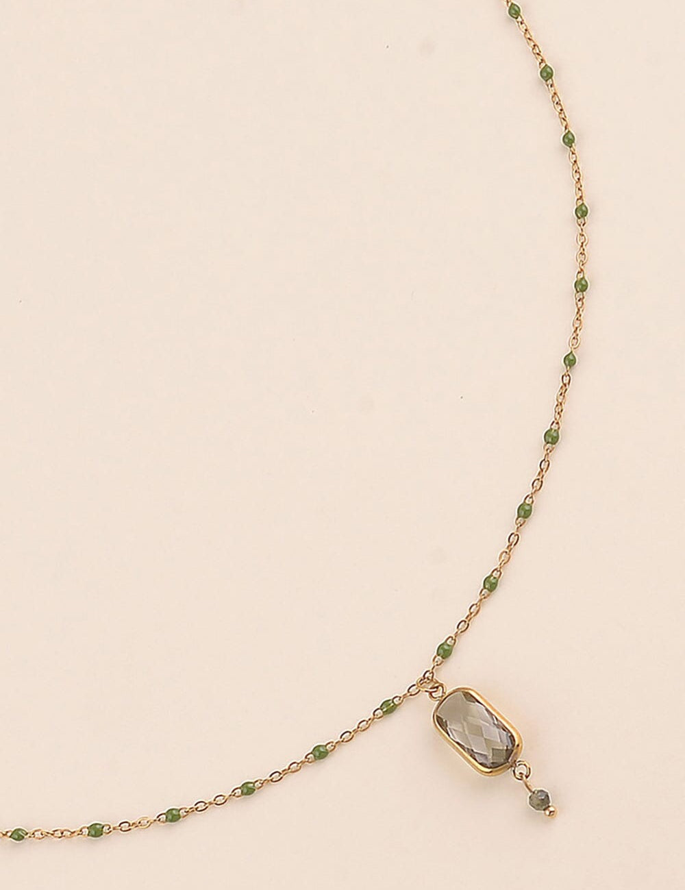 Collier Bohm Paris - Naïade Collier en chaine simple Bohm Paris Gris 