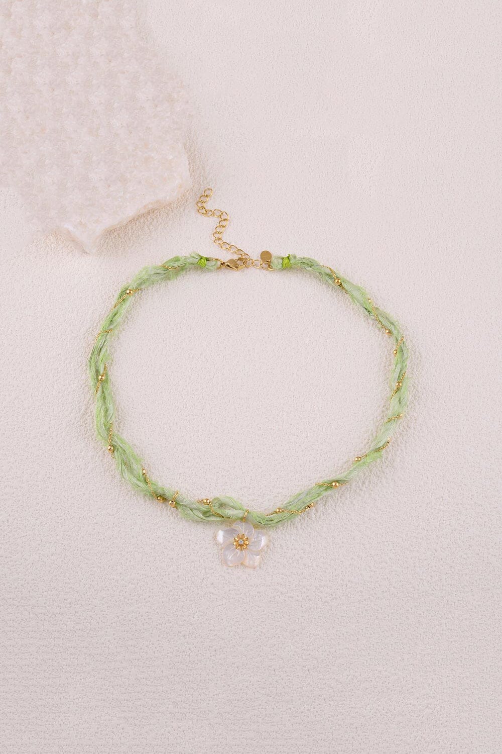 Collier Bohm Paris - Naïora Colliers Tissus Bohm Paris Vert 