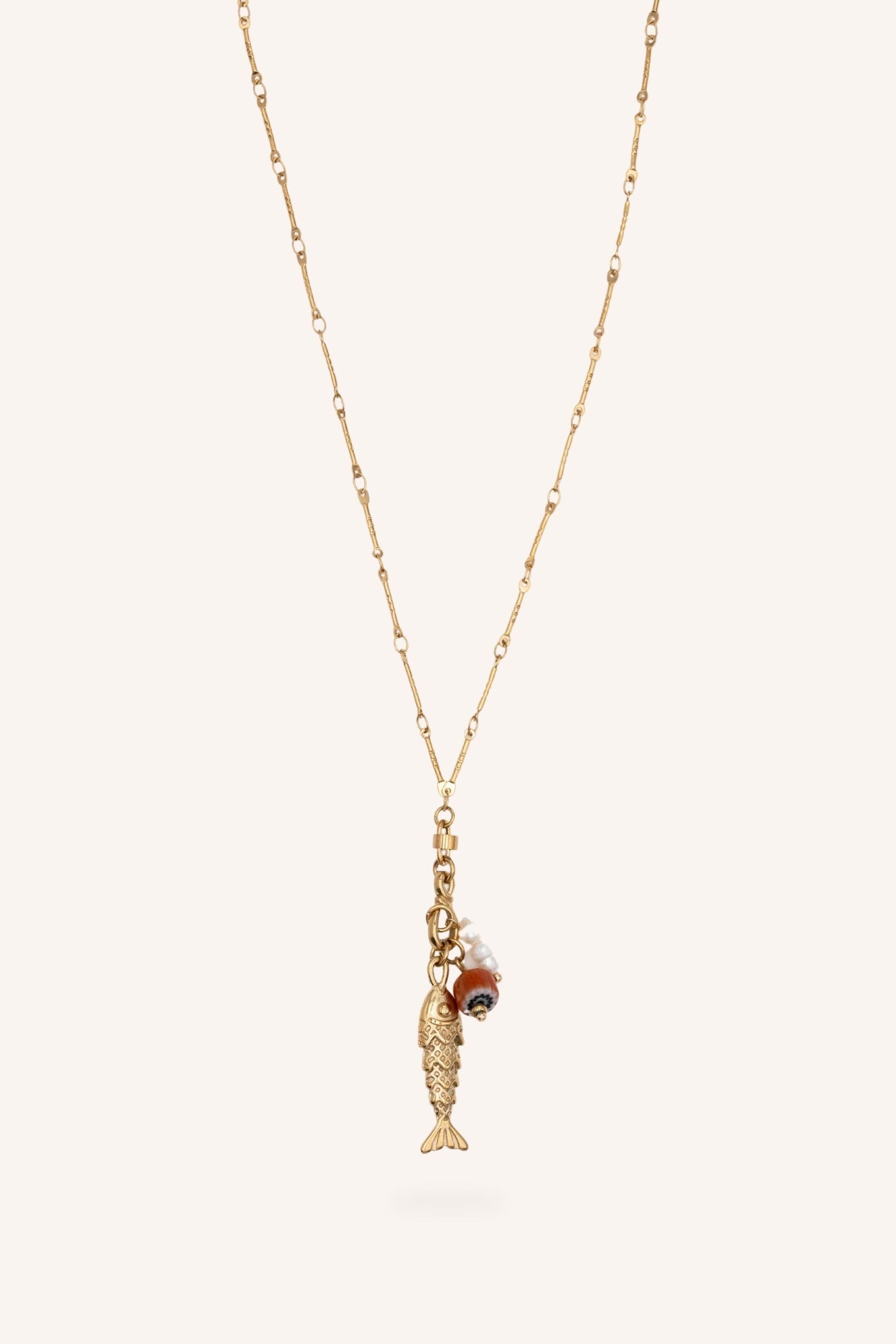 Collier Bohm Paris - Néréa Collier en chaine simple Bohm Paris Perle d'eau douce 