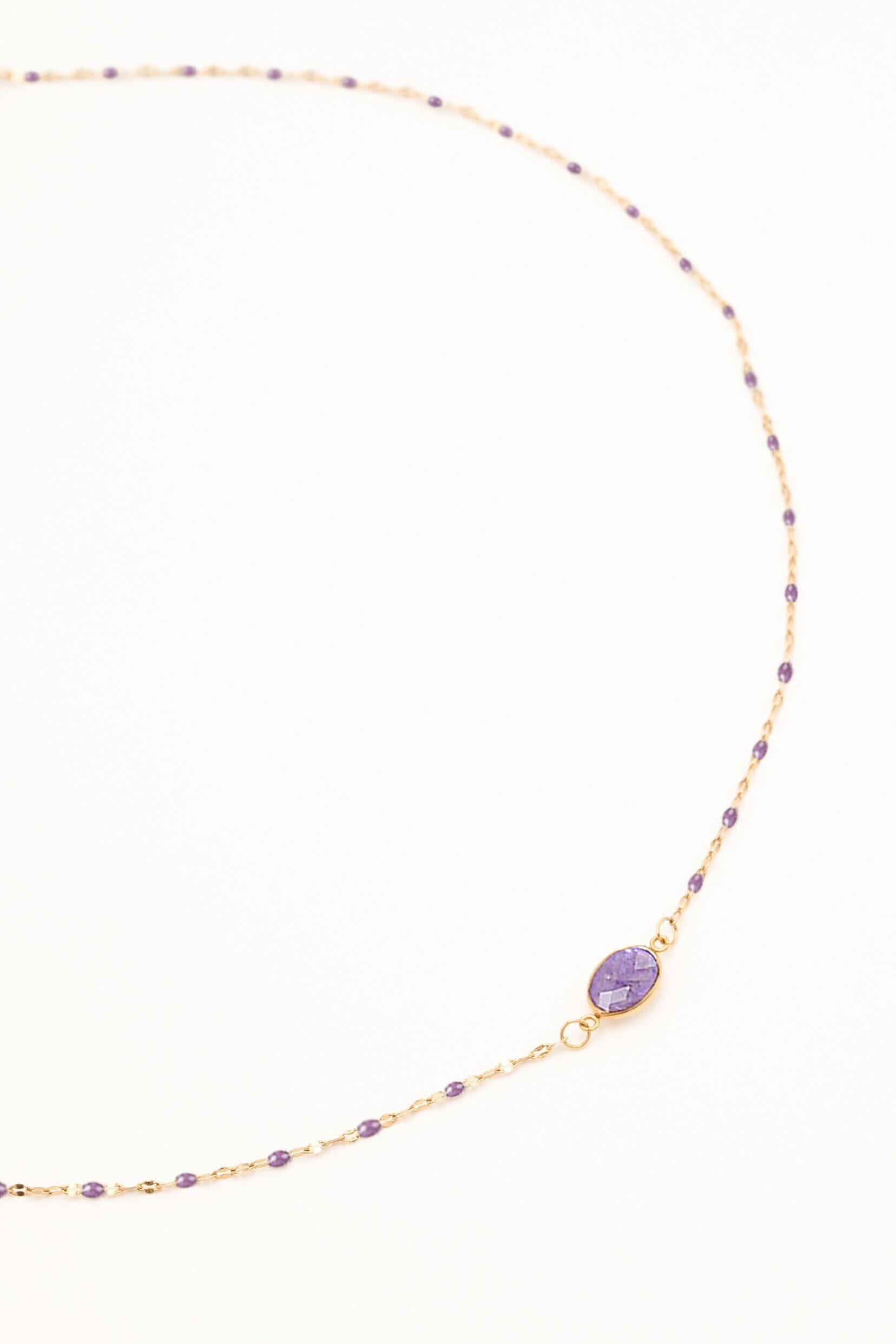 Collier Bohm Paris - Noelynn Colliers Bohm Paris Améthyste 