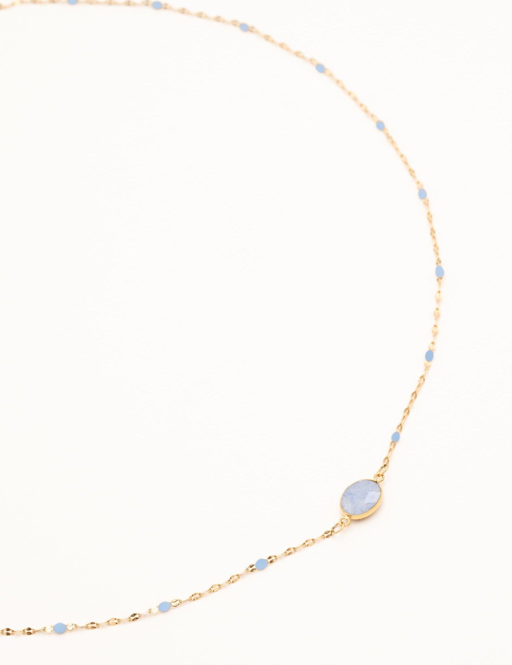 Collier Bohm Paris - Noelynn Colliers Bohm Paris Aventurine bleue 