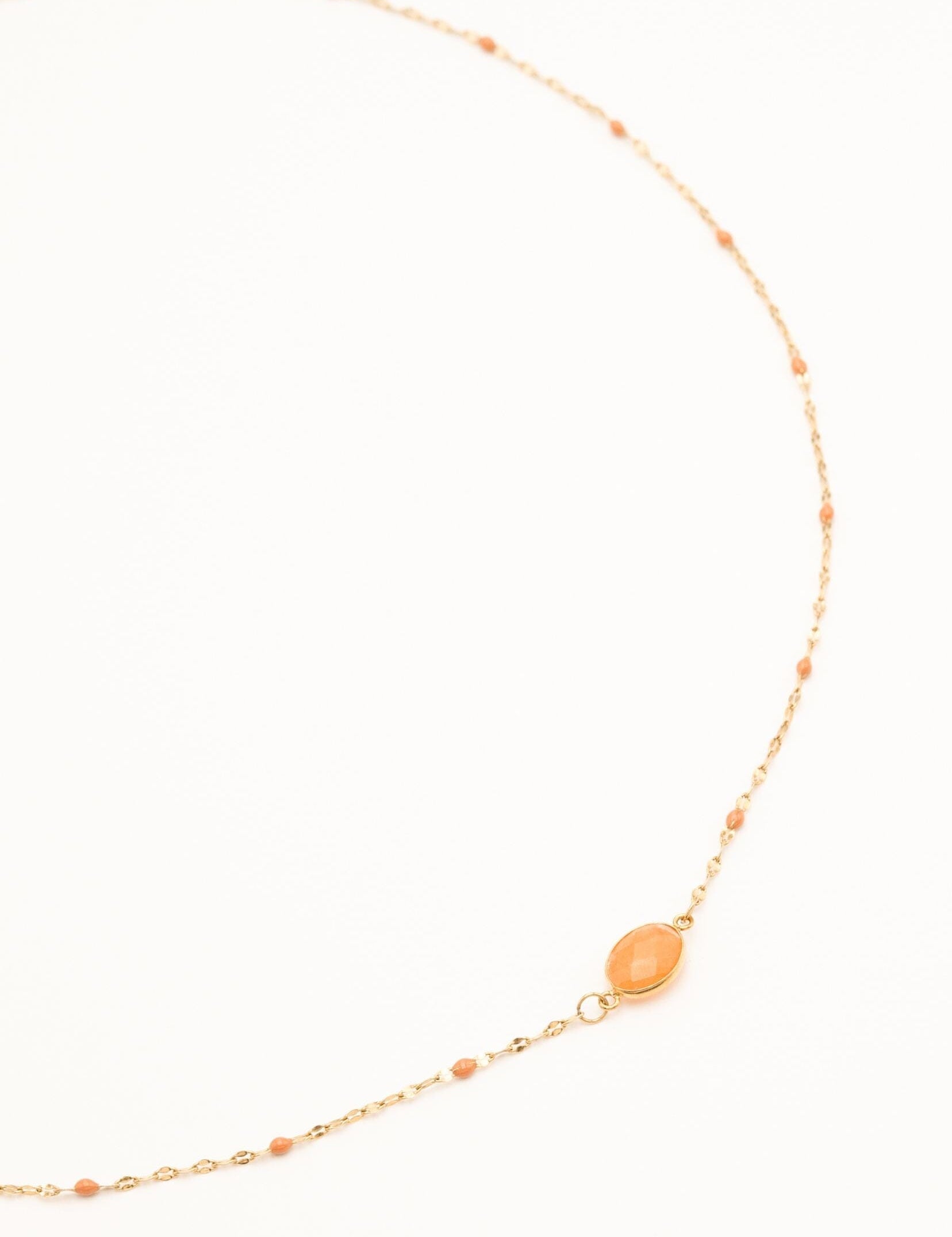 Collier Bohm Paris - Noelynn Colliers Bohm Paris Aventurine Orange 