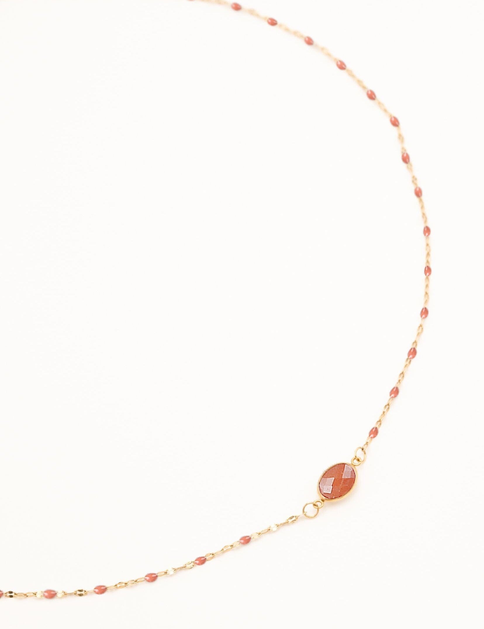 Collier Bohm Paris - Noelynn Colliers Bohm Paris Aventurine Rouge 