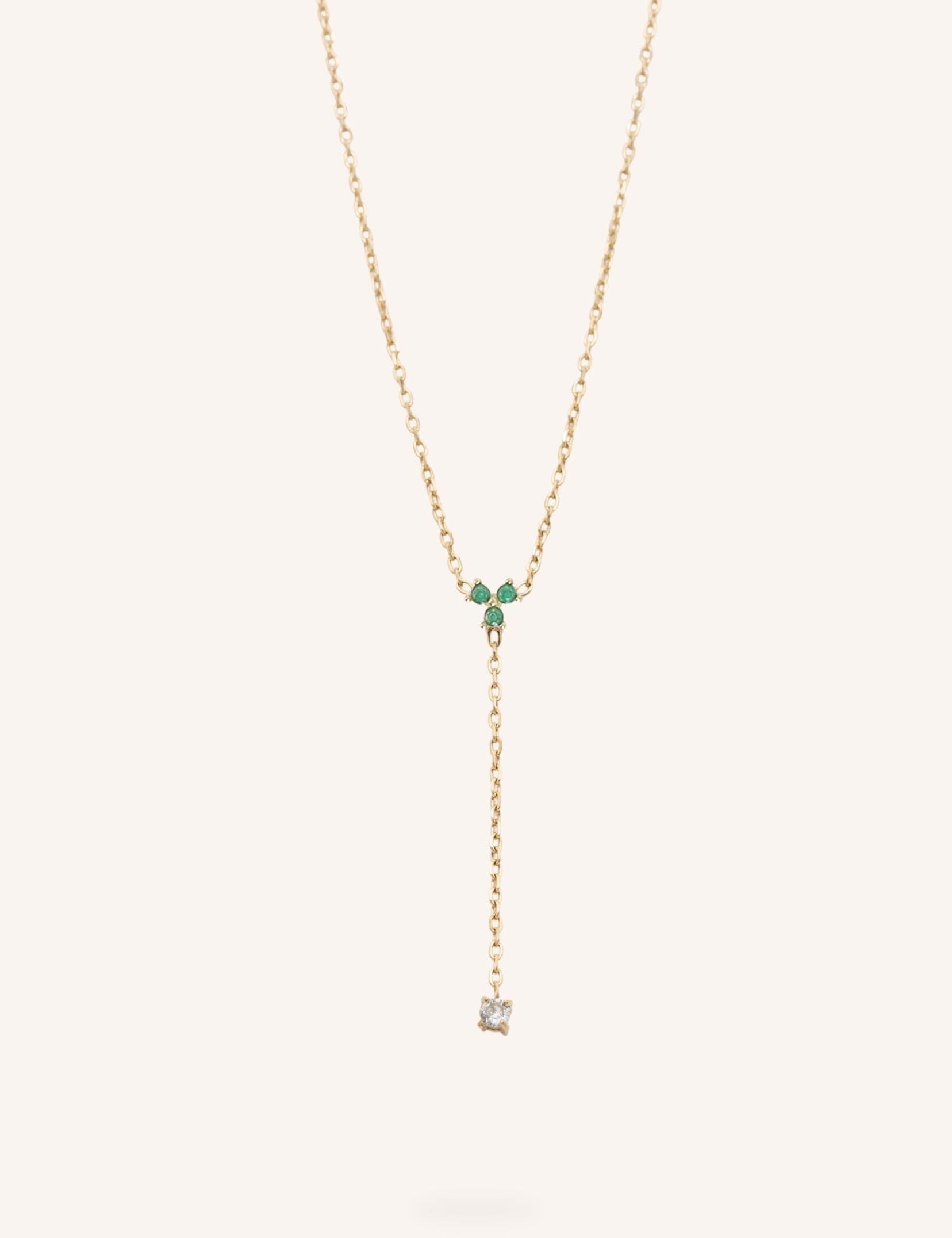 Collier Bohm Paris - Noma Collier en Y Bohm Paris Vert 