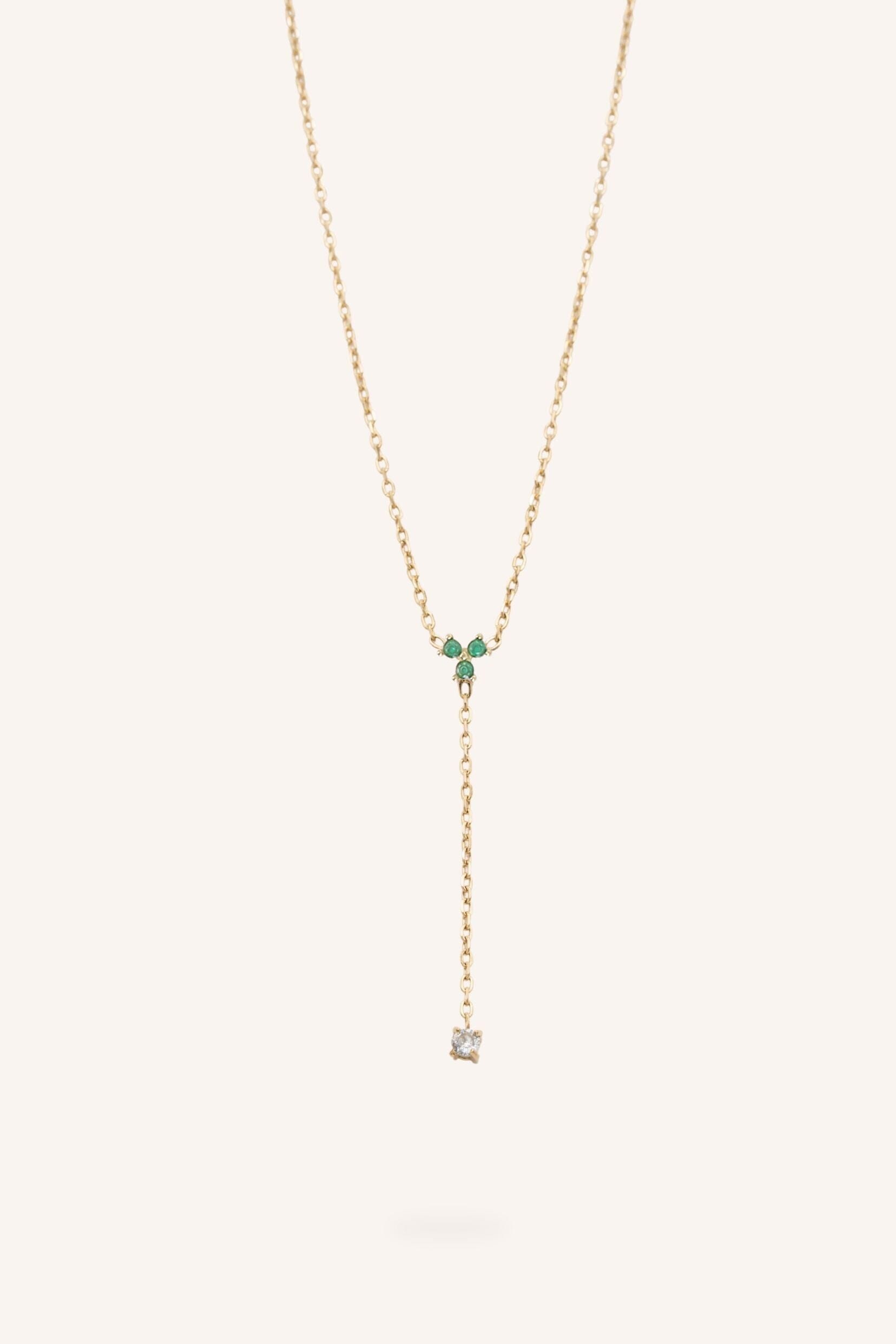 Collier Bohm Paris - Noma Collier en Y Bohm Paris Vert 