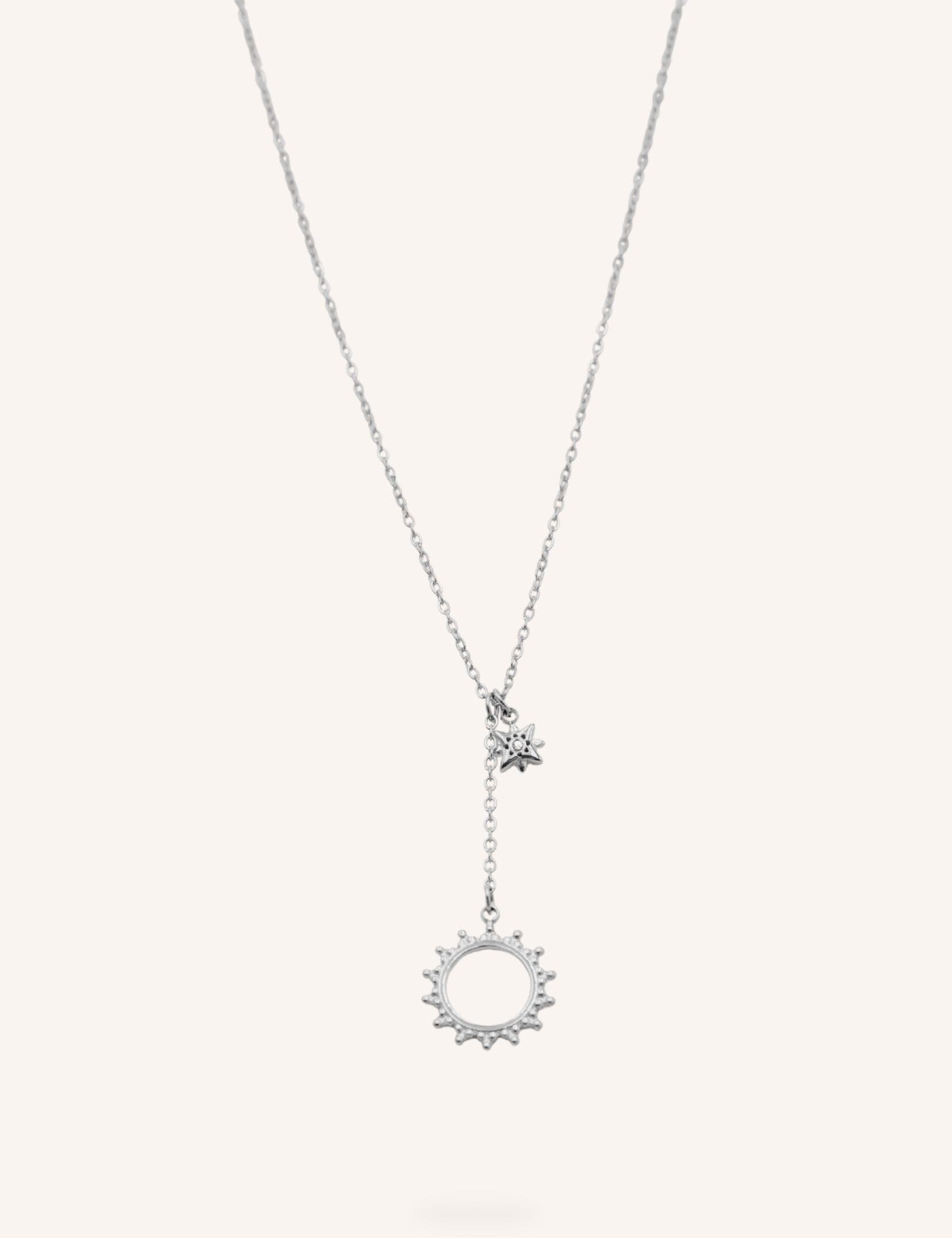 Collier Bohm Paris - Olyne Collier en Y Bohm Paris Argenté 