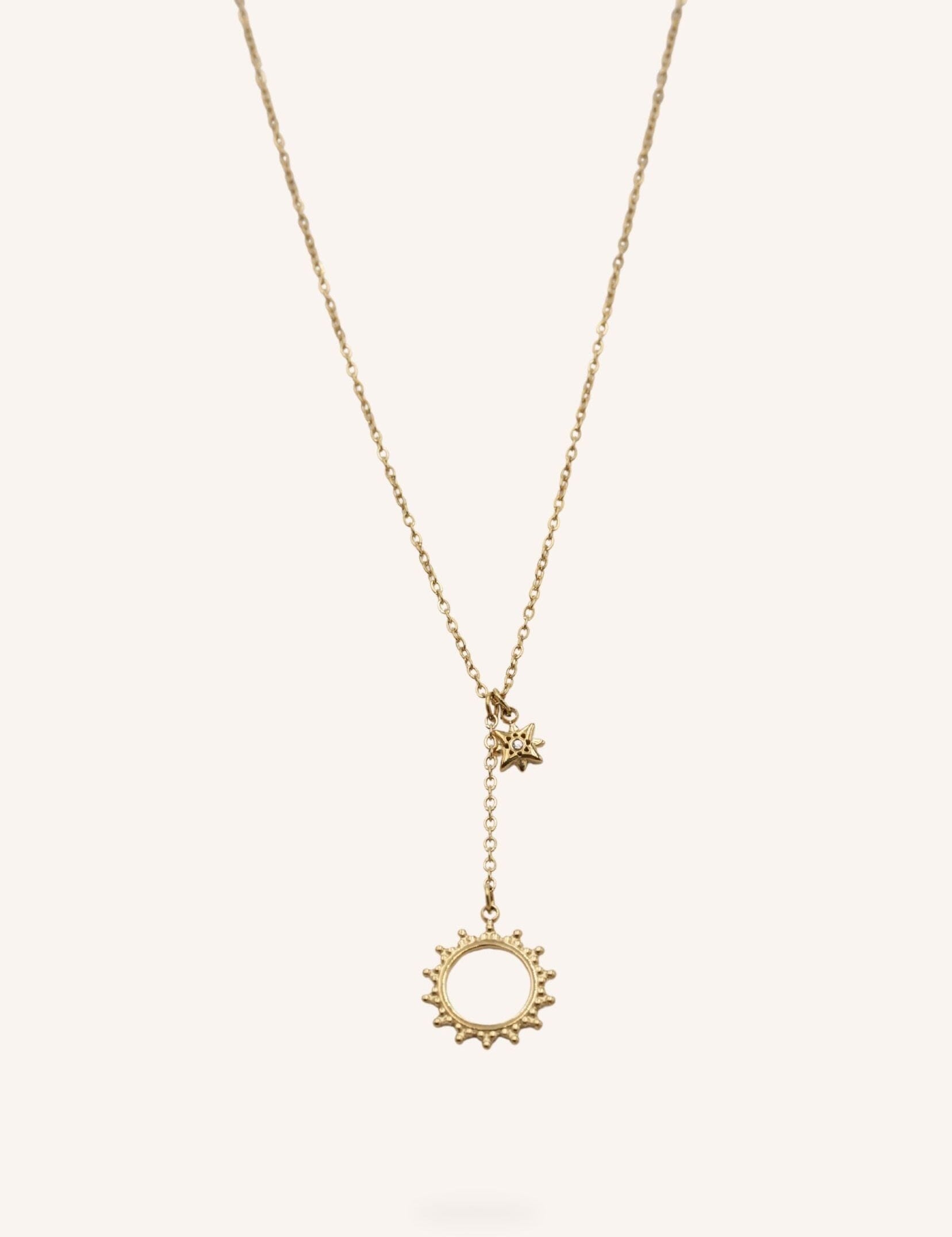 Collier Bohm Paris - Olyne Collier en Y Bohm Paris Doré 