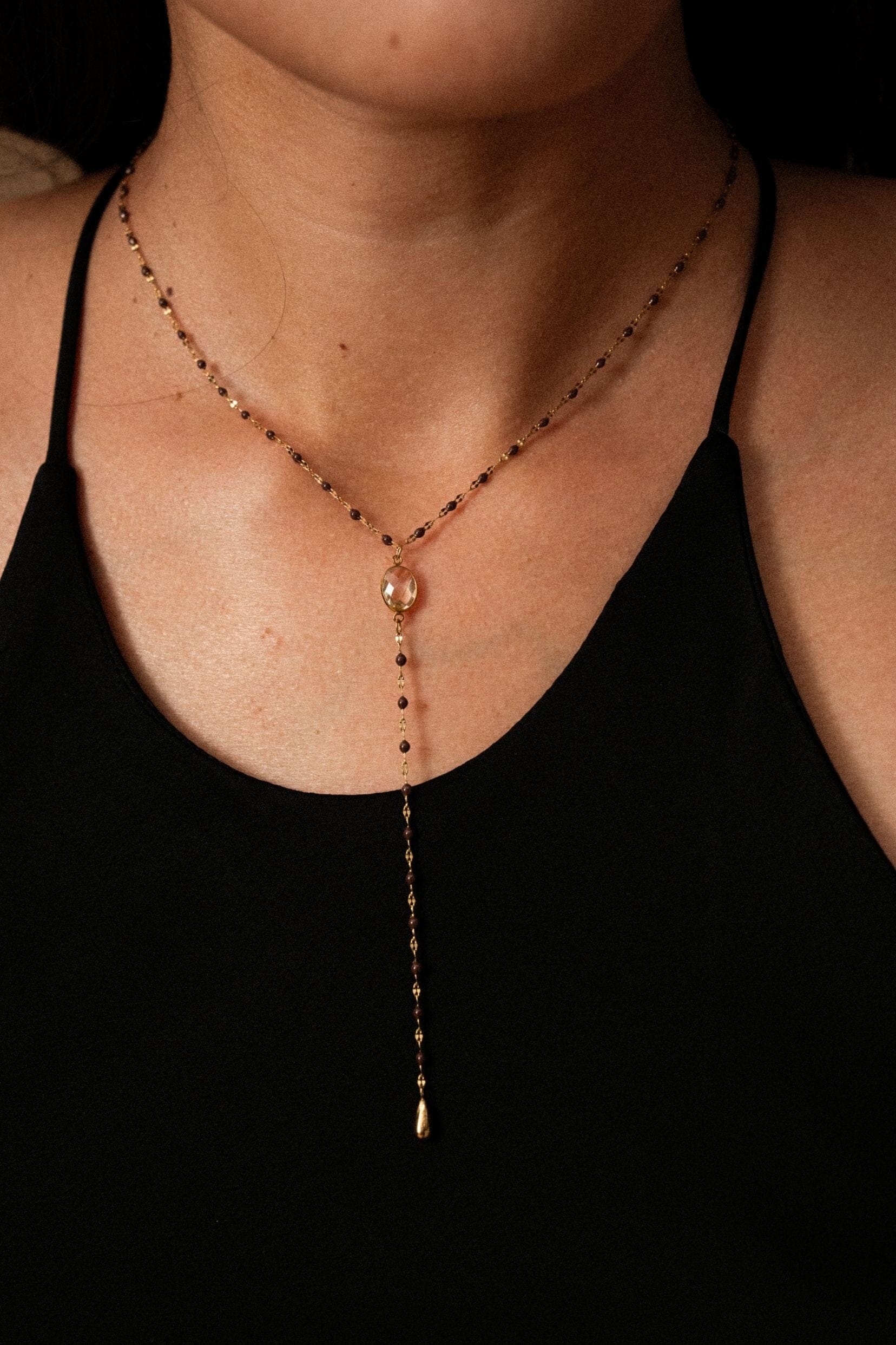 Collier Bohm Paris - Orvyn Collier en Y Bohm Paris 
