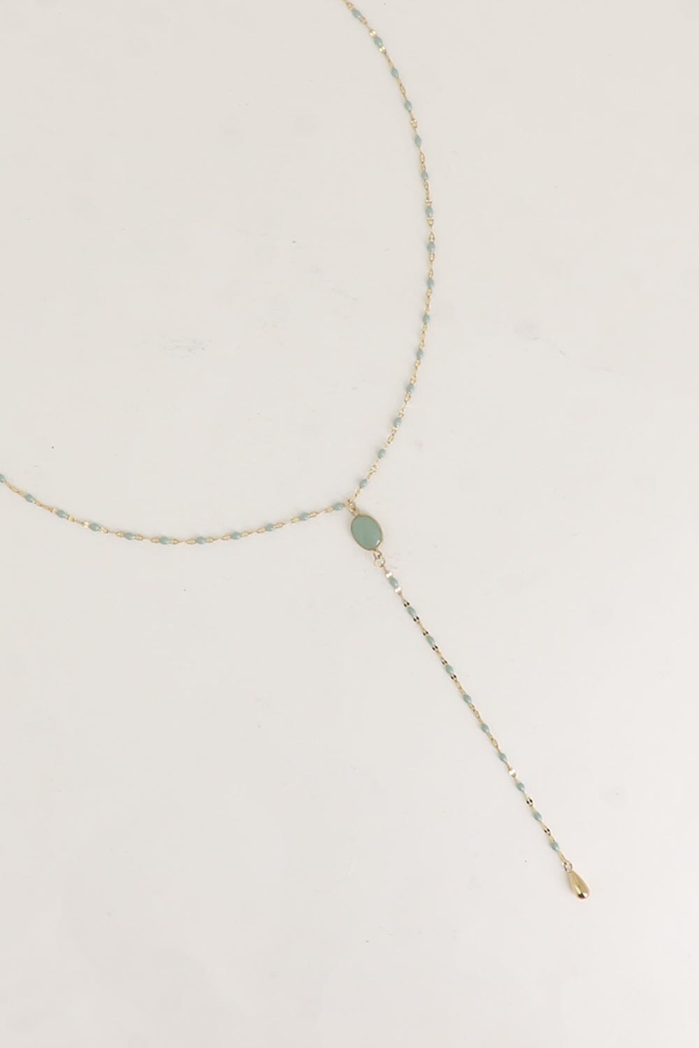 Collier Bohm Paris - Orvyn Collier en Y Bohm Paris Aventurine vert 