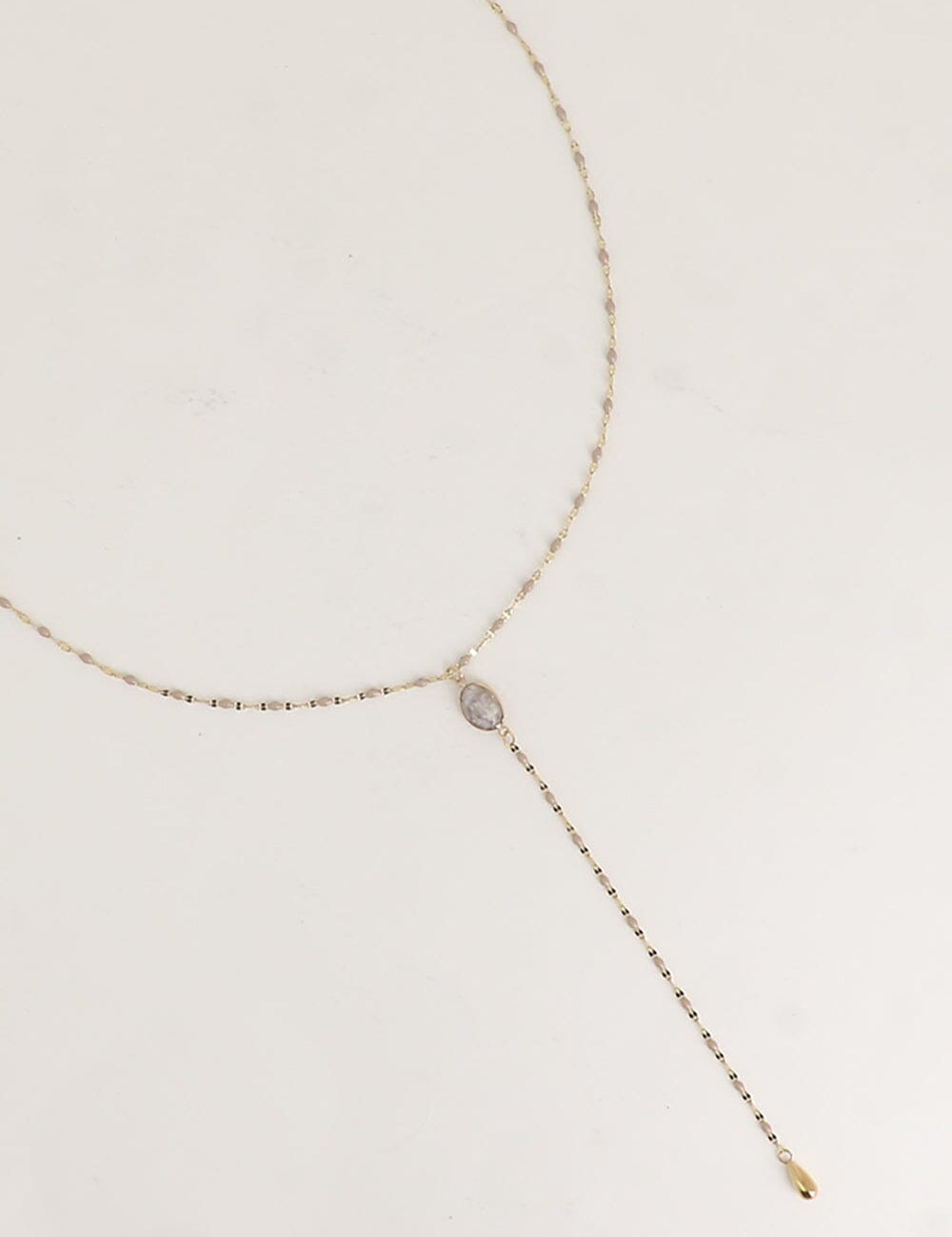 Collier Bohm Paris - Orvyn Collier en Y Bohm Paris Jaspe paysage 