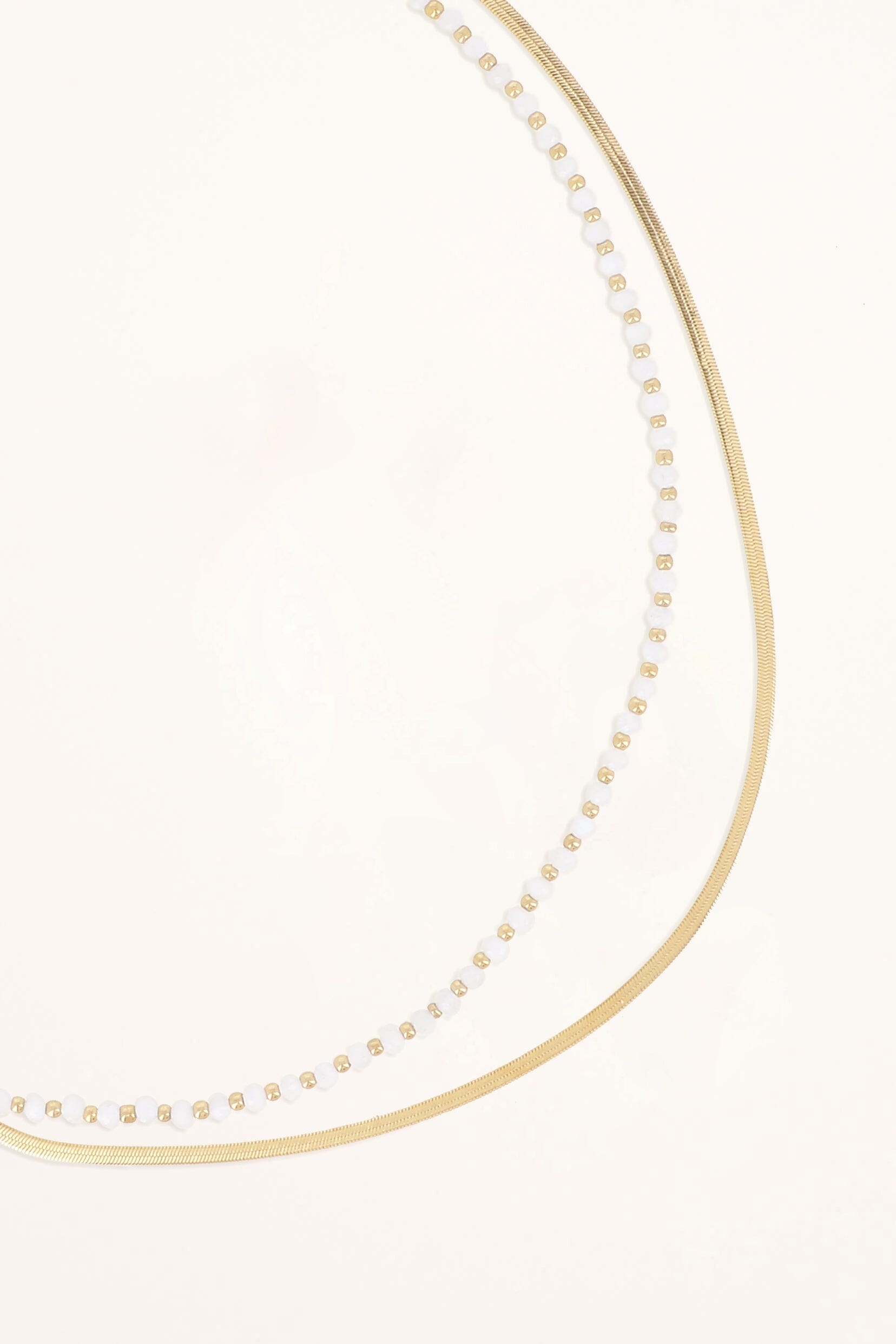 Collier Bohm Paris - Rosalie Colliers Bohm Paris Agate blanche 