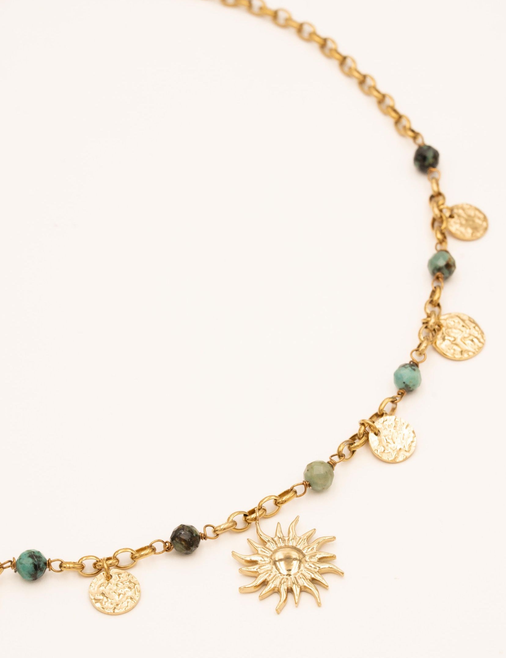 Collier Bohm Paris - Rosaline Colliers Pendentifs Bohm Paris Turquoise africaine 