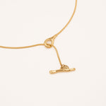 Collier Bohm Paris - Sencha Collier en Y Bohm Paris Doré 