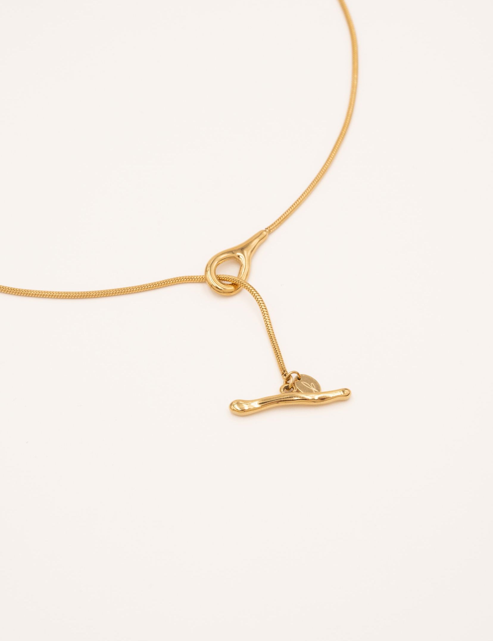 Collier Bohm Paris - Sencha Collier en Y Bohm Paris Doré 