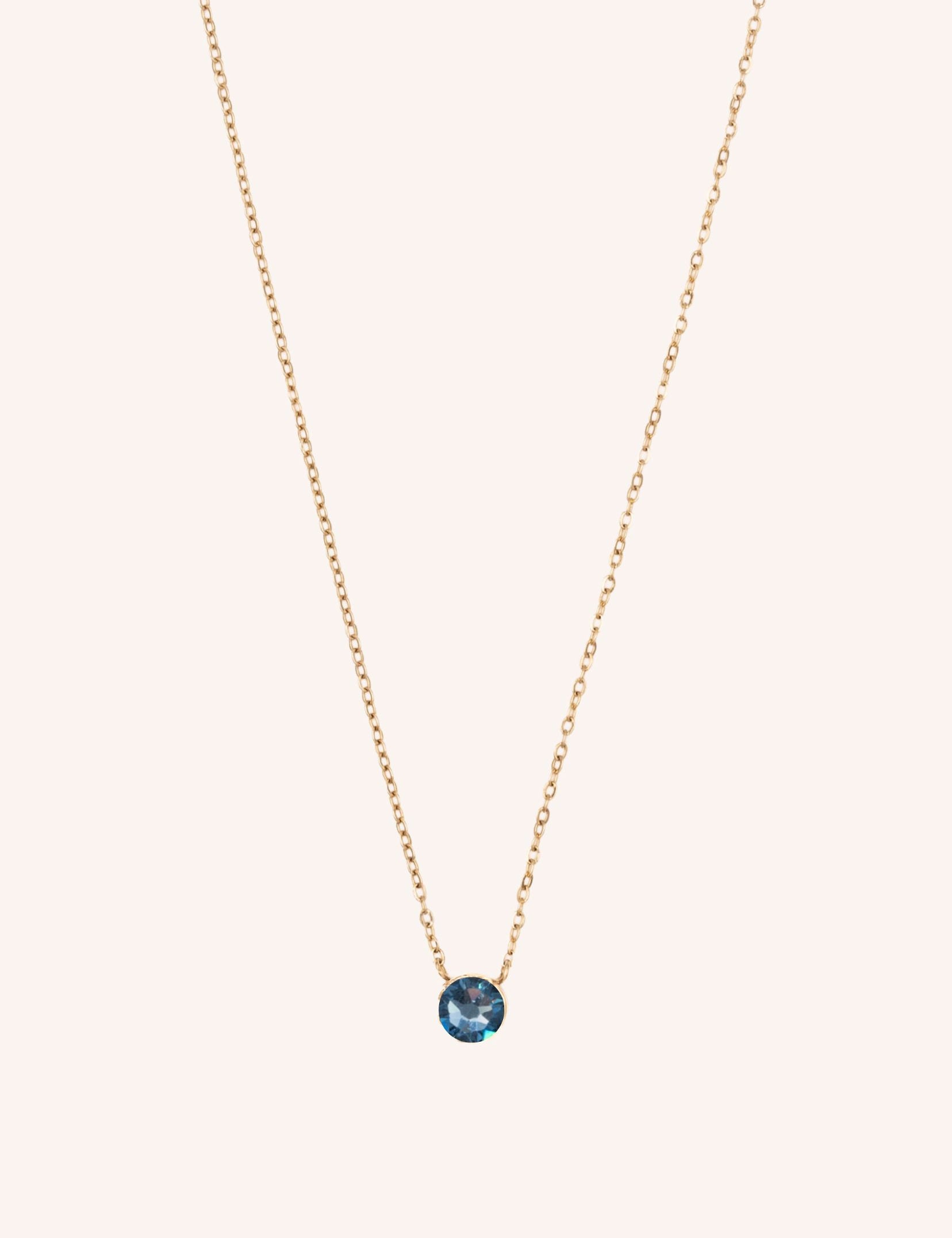 Collier Bohm Paris - Sohan Collier Bohm Paris Bleu jean 