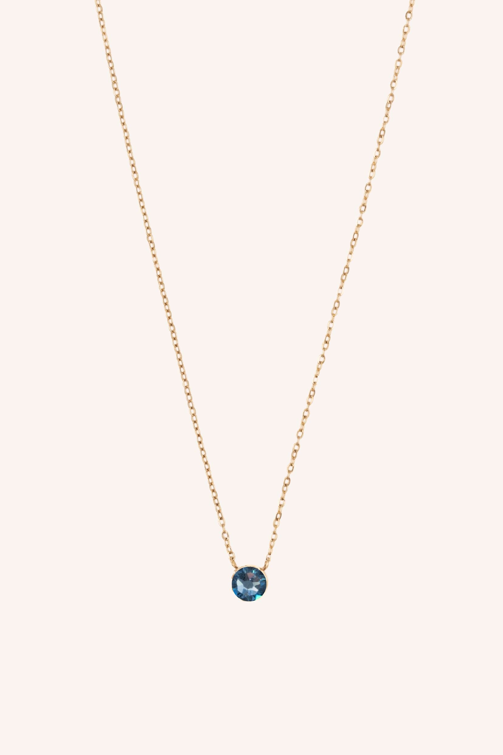 Collier Bohm Paris - Sohan Collier Bohm Paris Bleu jean 