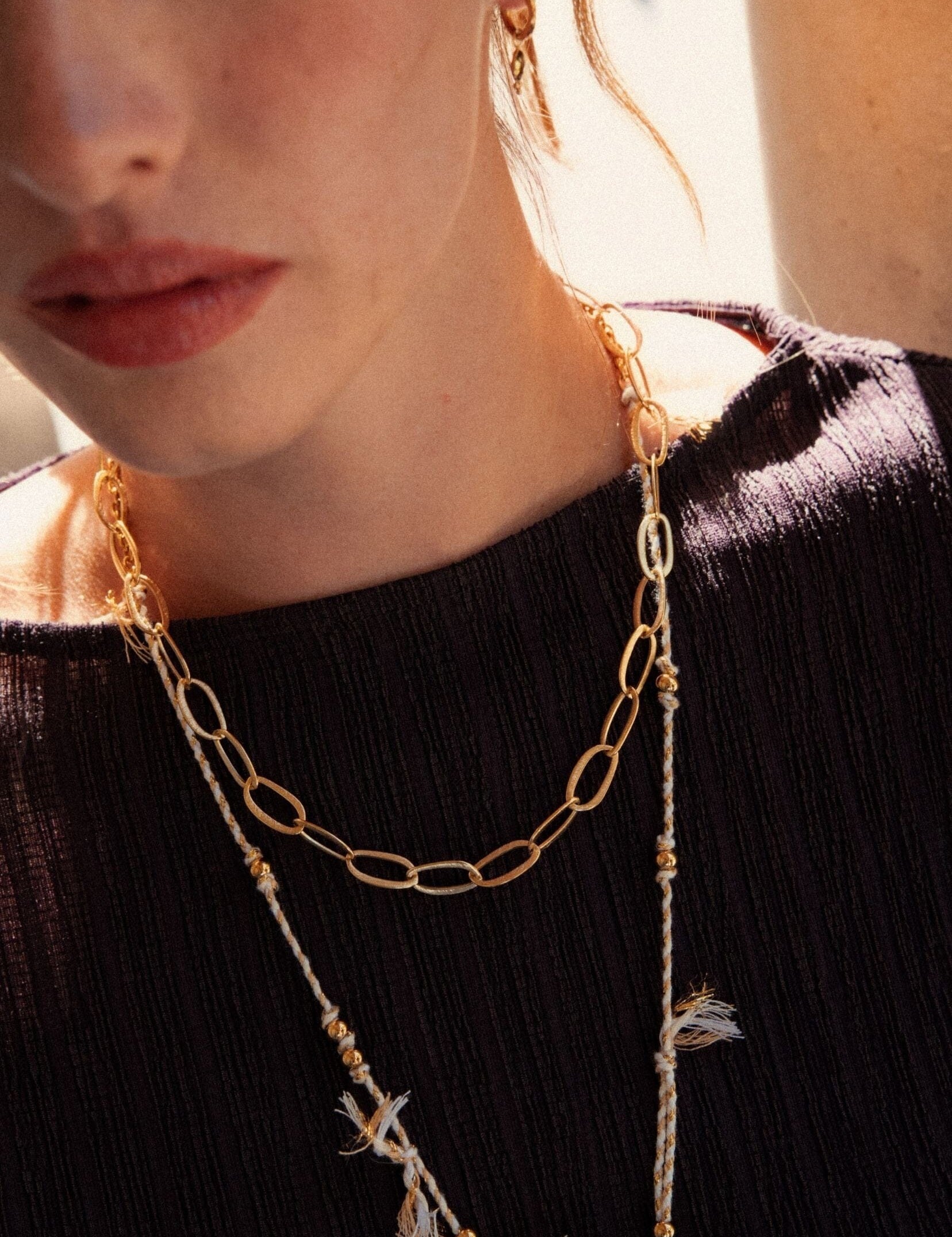 Collier Bohm Paris - Solal Collier en mailles Bohm Paris 