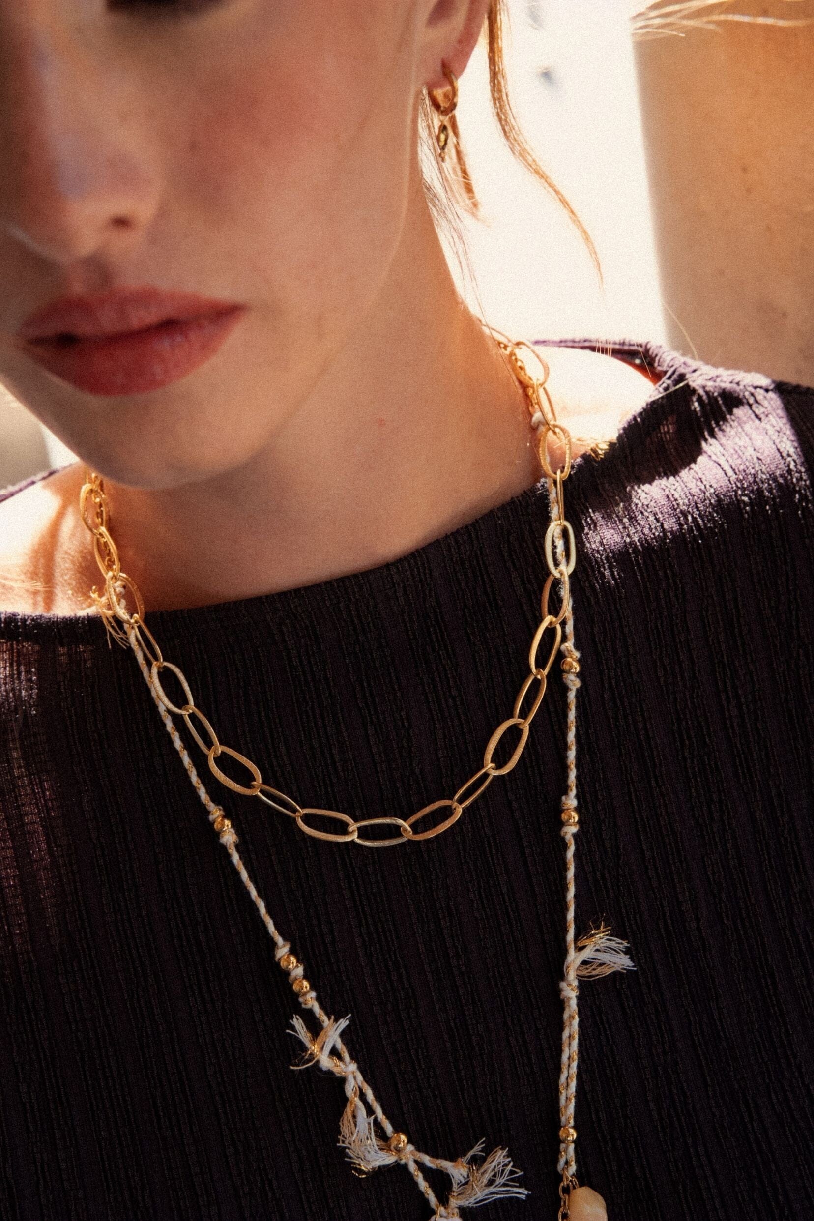 Collier Bohm Paris - Solal Collier en mailles Bohm Paris 