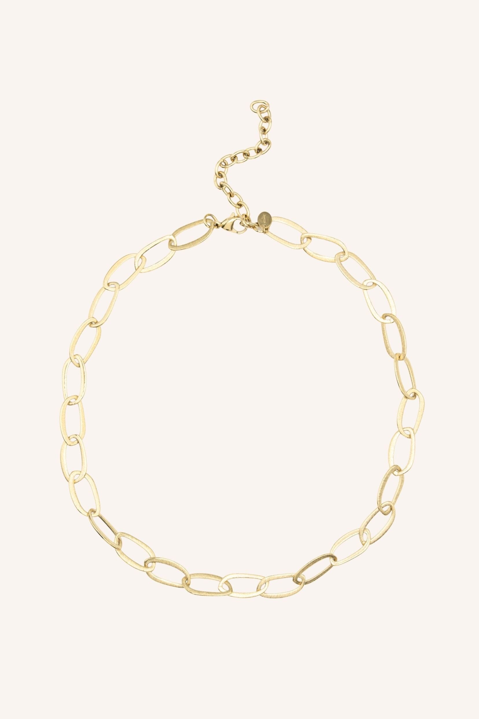 Collier Bohm Paris - Solal Collier en mailles Bohm Paris Doré 