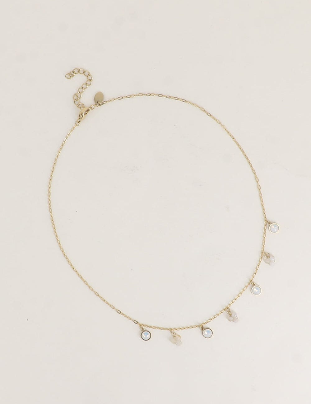 Collier Bohm Paris - Soly Collier en chaine simple Bohm Paris Agate beige 