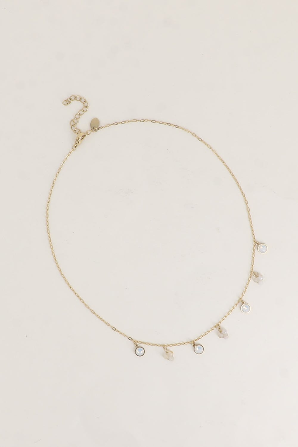 Collier Bohm Paris - Soly Collier en chaine simple Bohm Paris Agate beige 