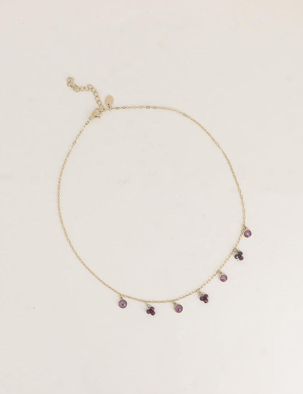 Collier Bohm Paris - Soly Collier en chaine simple Bohm Paris Grenat 