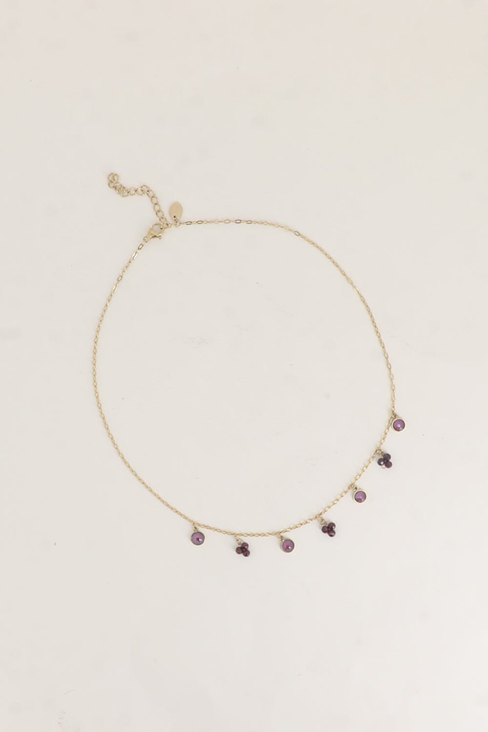 Collier Bohm Paris - Soly Collier en chaine simple Bohm Paris Grenat 