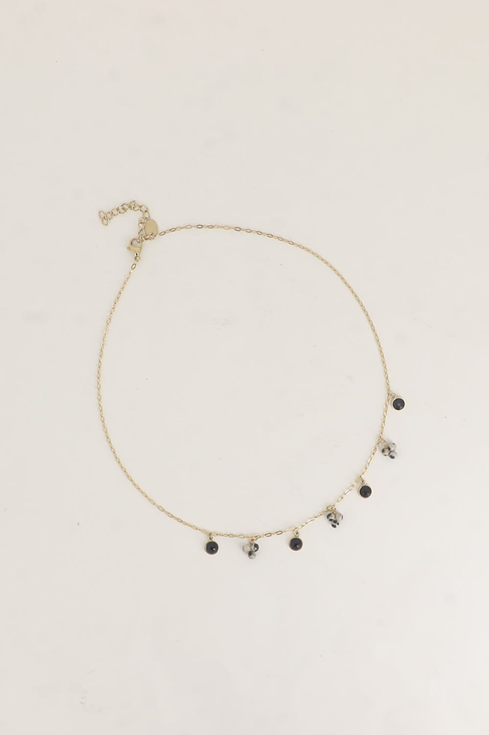 Collier Bohm Paris - Soly Collier en chaine simple Bohm Paris Jaspe dalmatien 